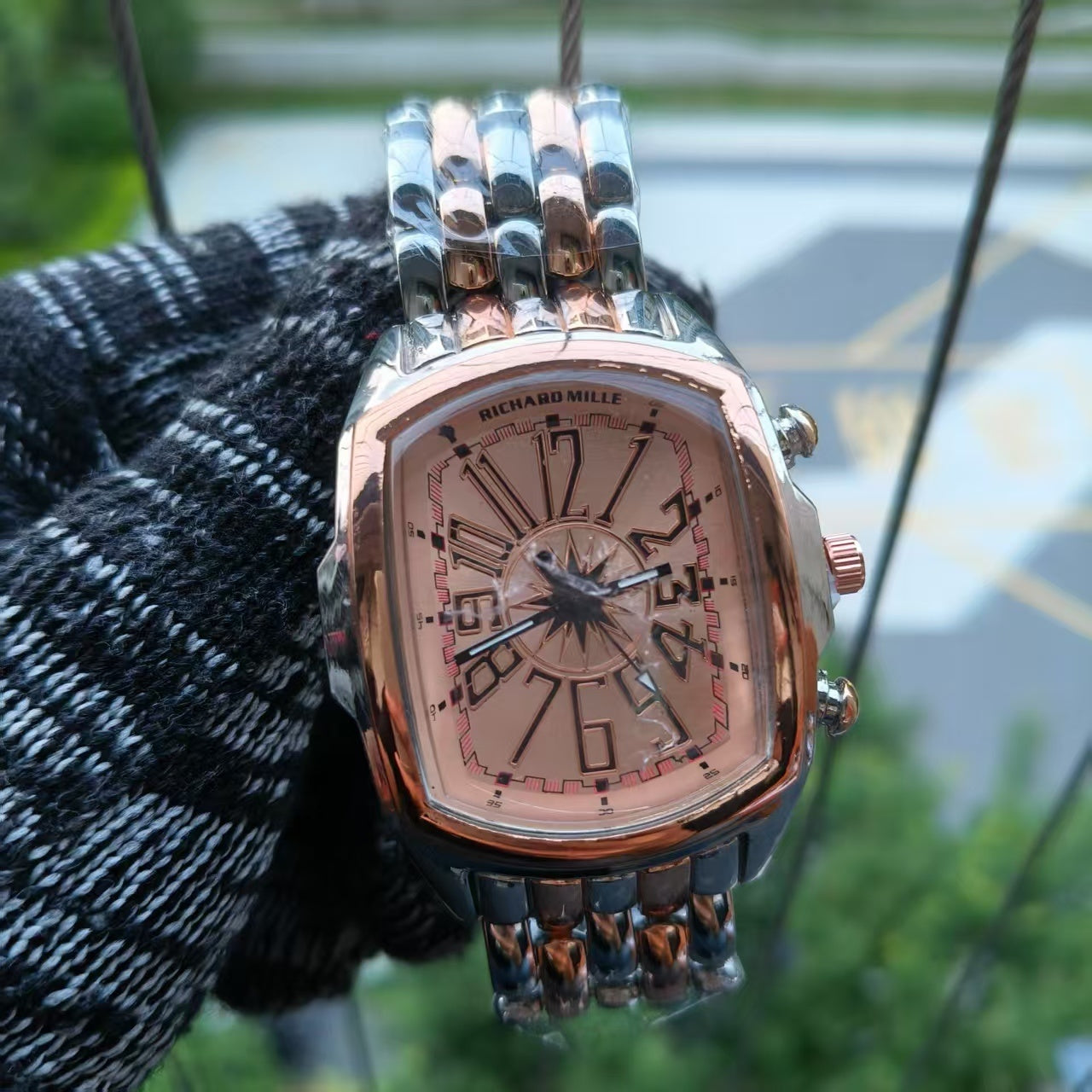 Montre Inspirée de la Richard Mille Design Crâne Séries RM 052 et RM 66