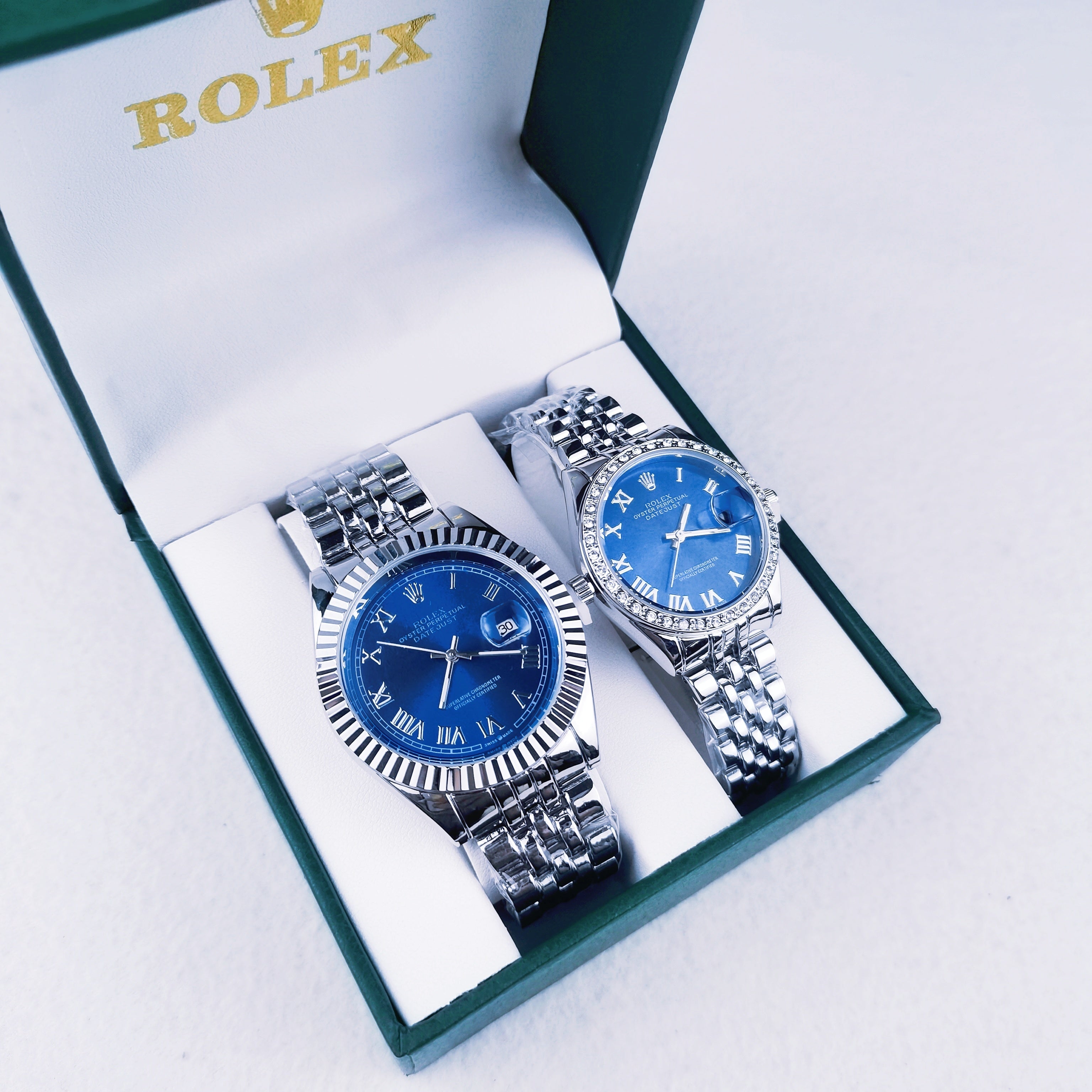 montre inspirée Rolex Oyster Datejust kit complet pour homme et femme