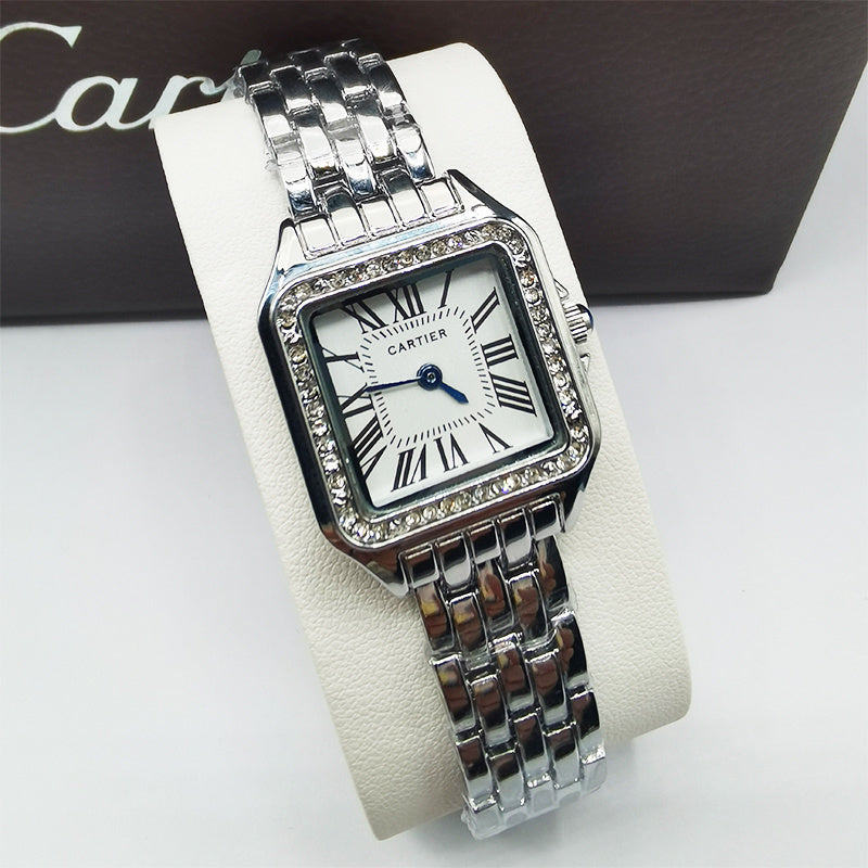 Montre inspirée de la légendaire Cartier Santos