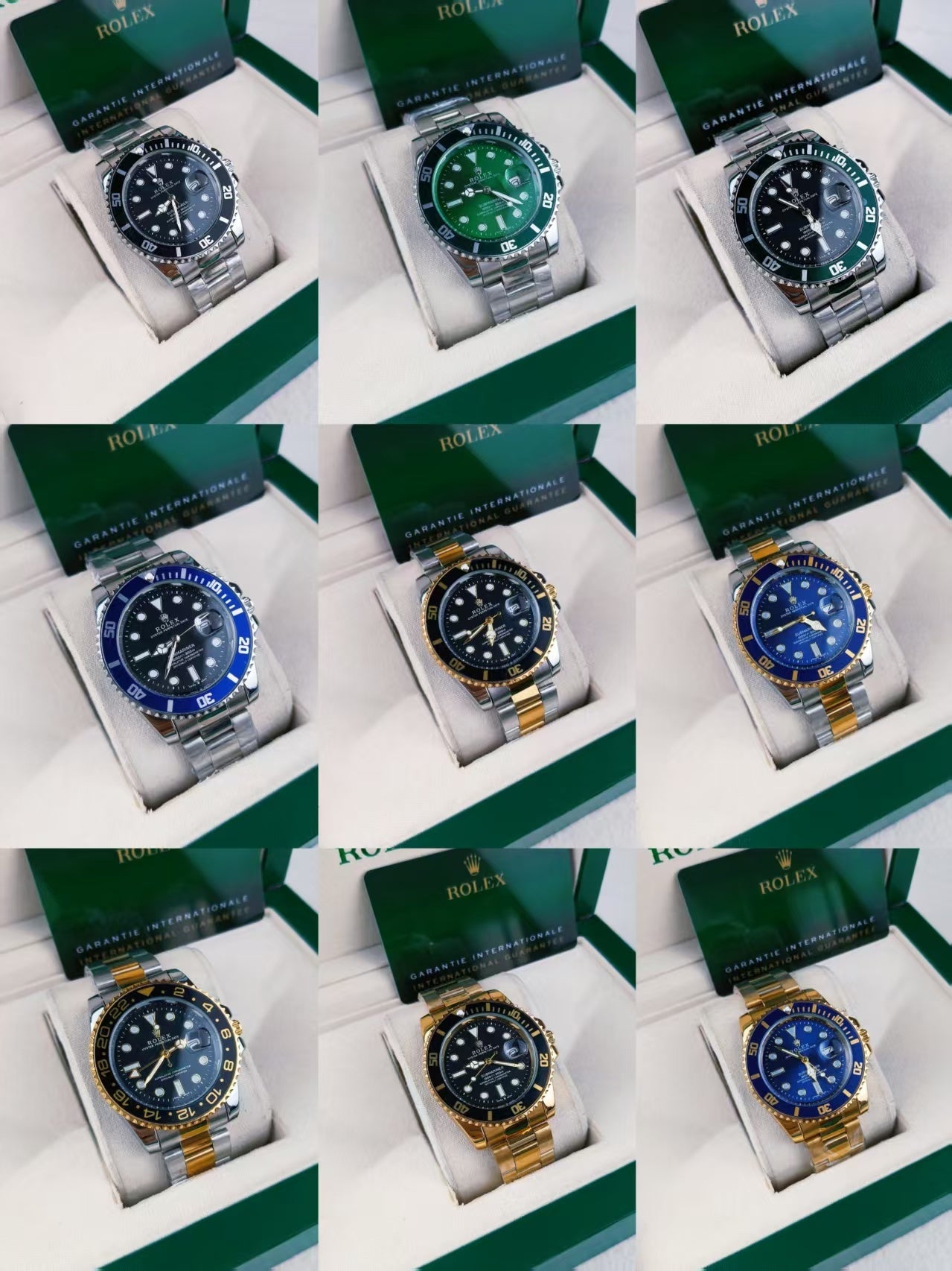 Montre inspirée de la Rolex GMT-Master II