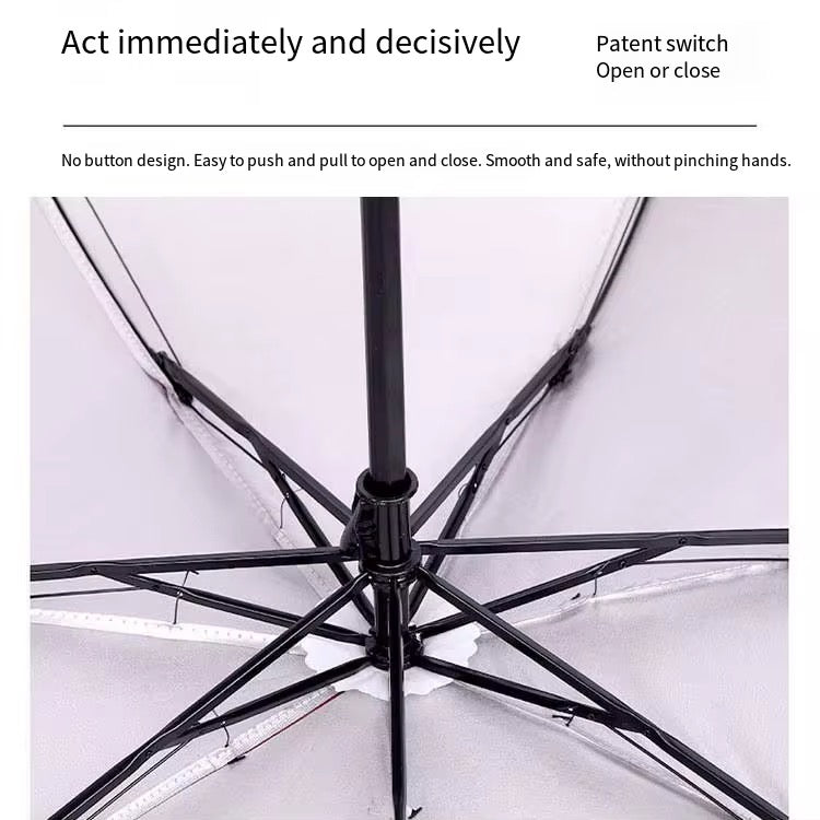 Parapluie pliable et rétractable