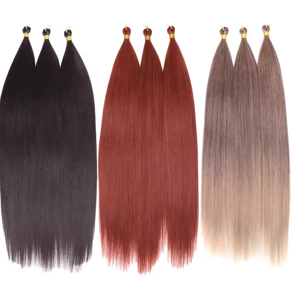 Extensions Soyeuses Premium – 150g Cheveux Lisses Haute Qualité (22 Pouces)