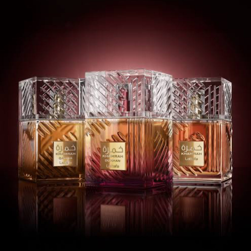Parfum inspiré de Lattafa khamrah 30ml*3