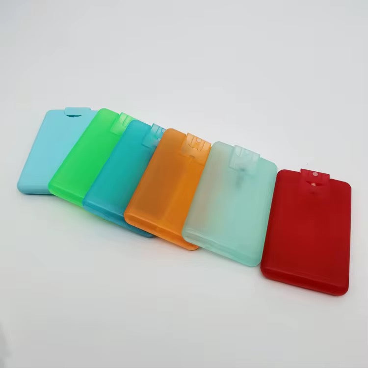 Brumisateur de Poche 20ml Format Carte – Vaporisateur Plat Rechargeable et Personnalisable