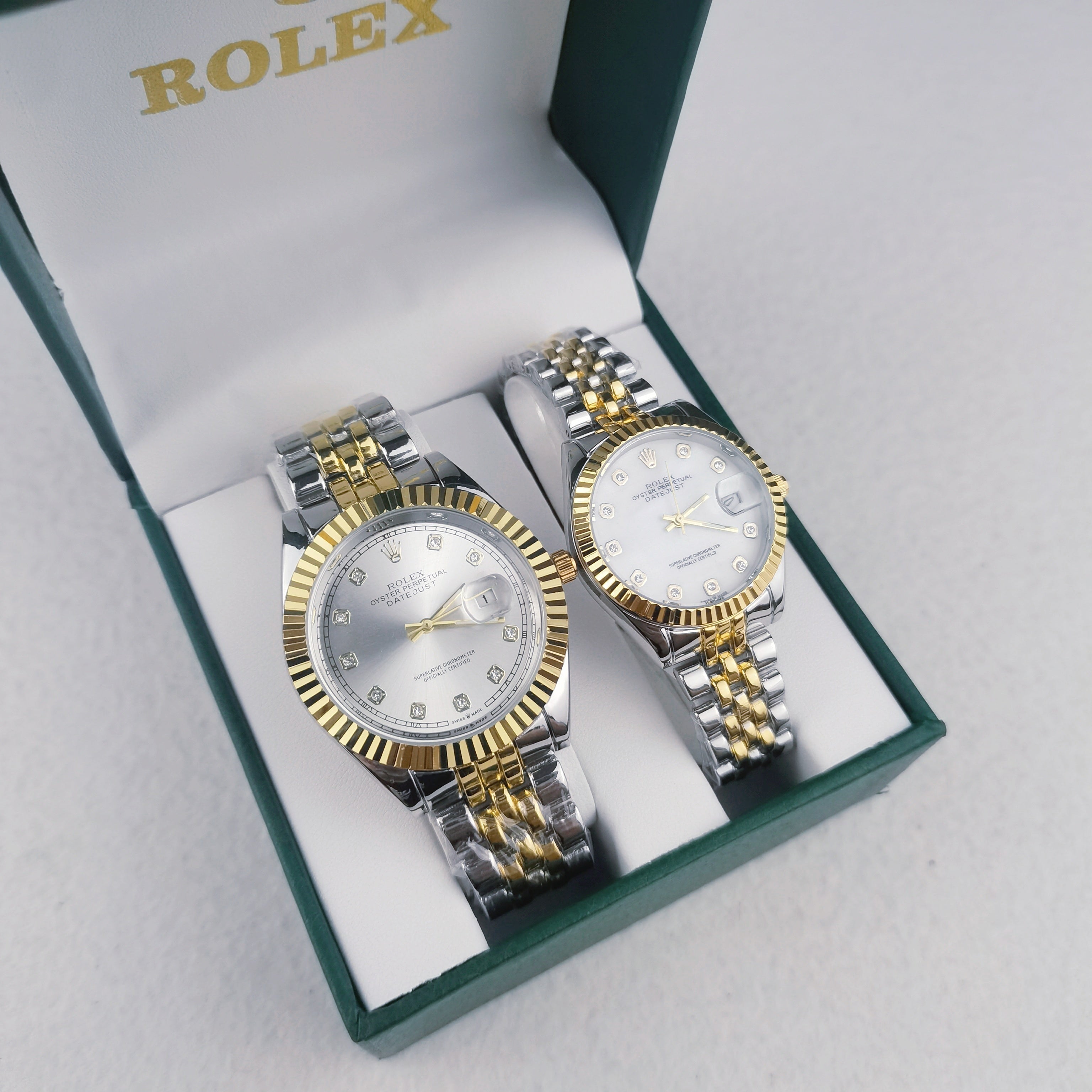 montre inspirée Rolex Oyster Datejust kit complet pour homme et femme