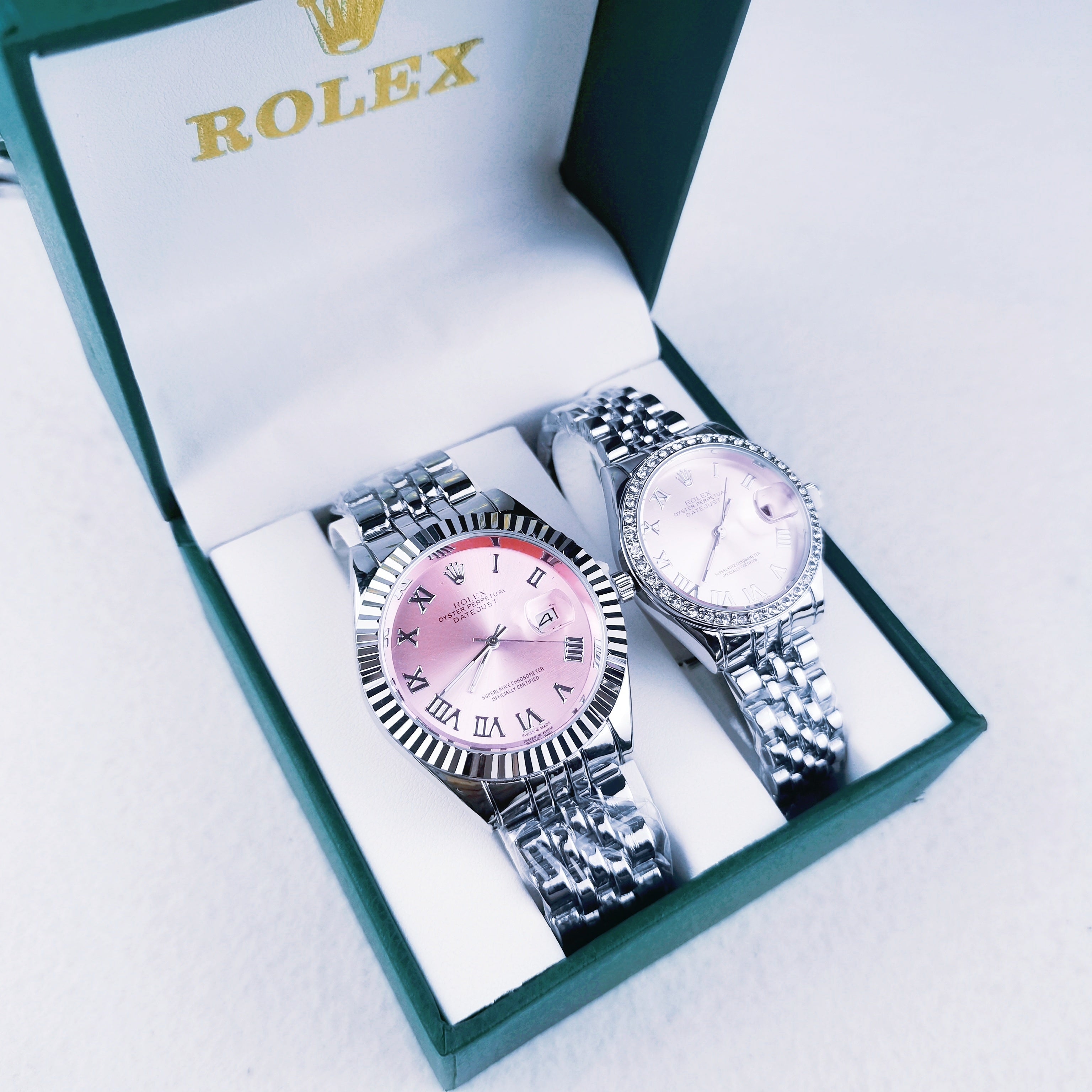 montre inspirée Rolex Oyster Datejust kit complet pour homme et femme