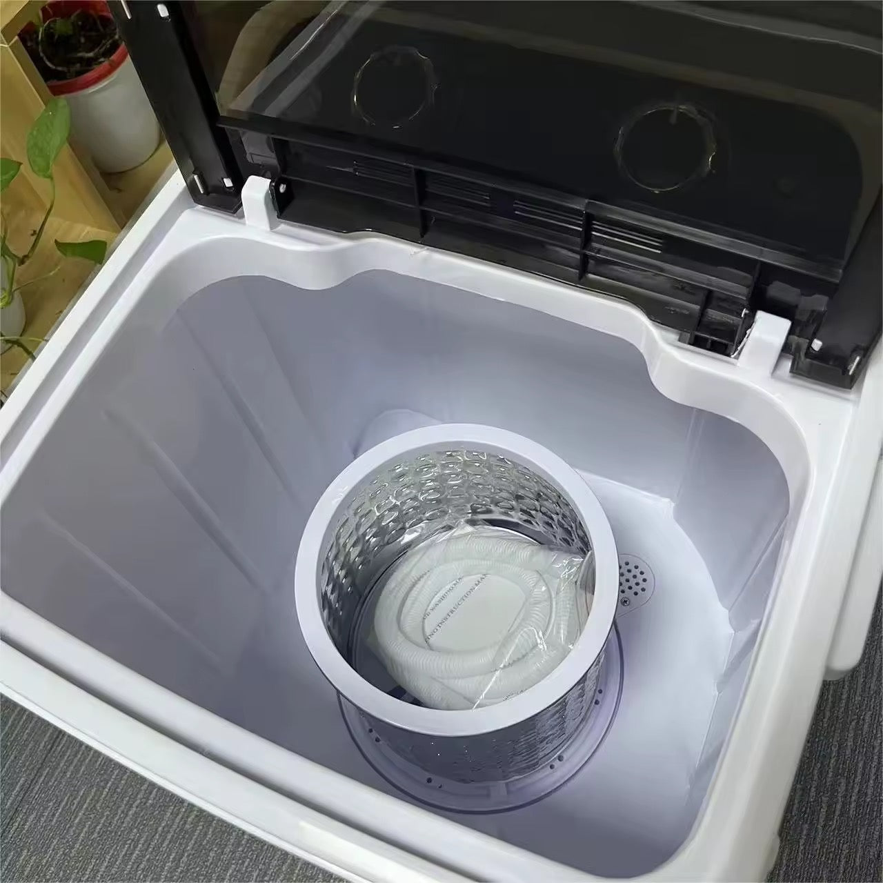 Machine à Laver Semi-Automatique 7kg – Lavage & Essorage pour Petits Espaces