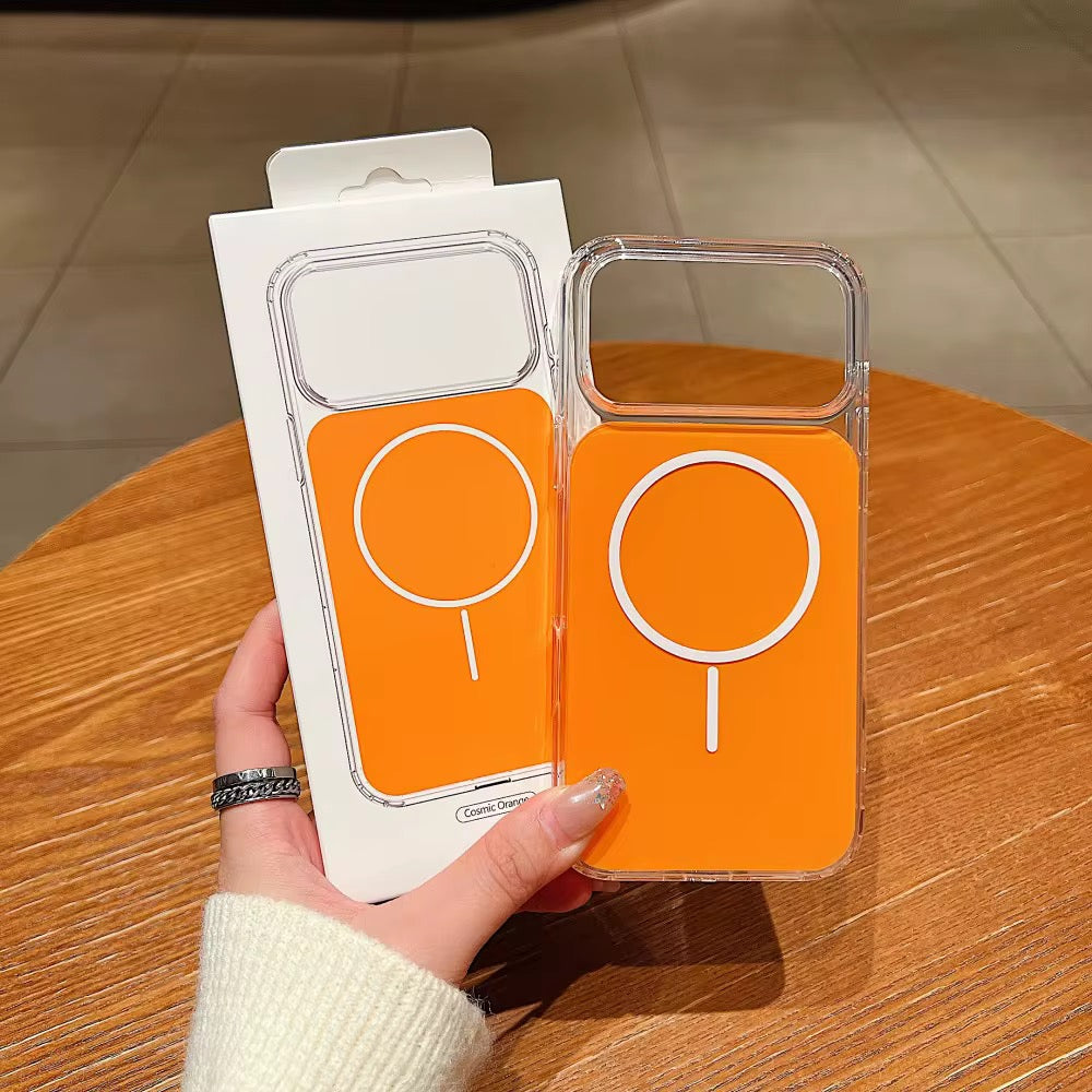 Coque iPhone Transparente en TPU Antichoc – Compatible Charge MagSafe