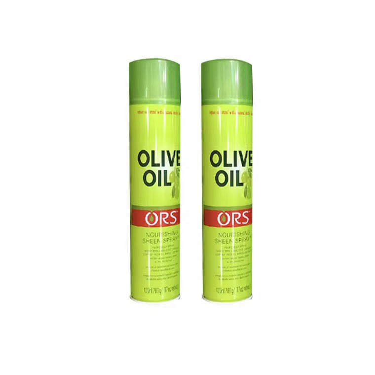 Spray de Finition à l'Huile d'Olive ORS - Brillance & Hydratation
