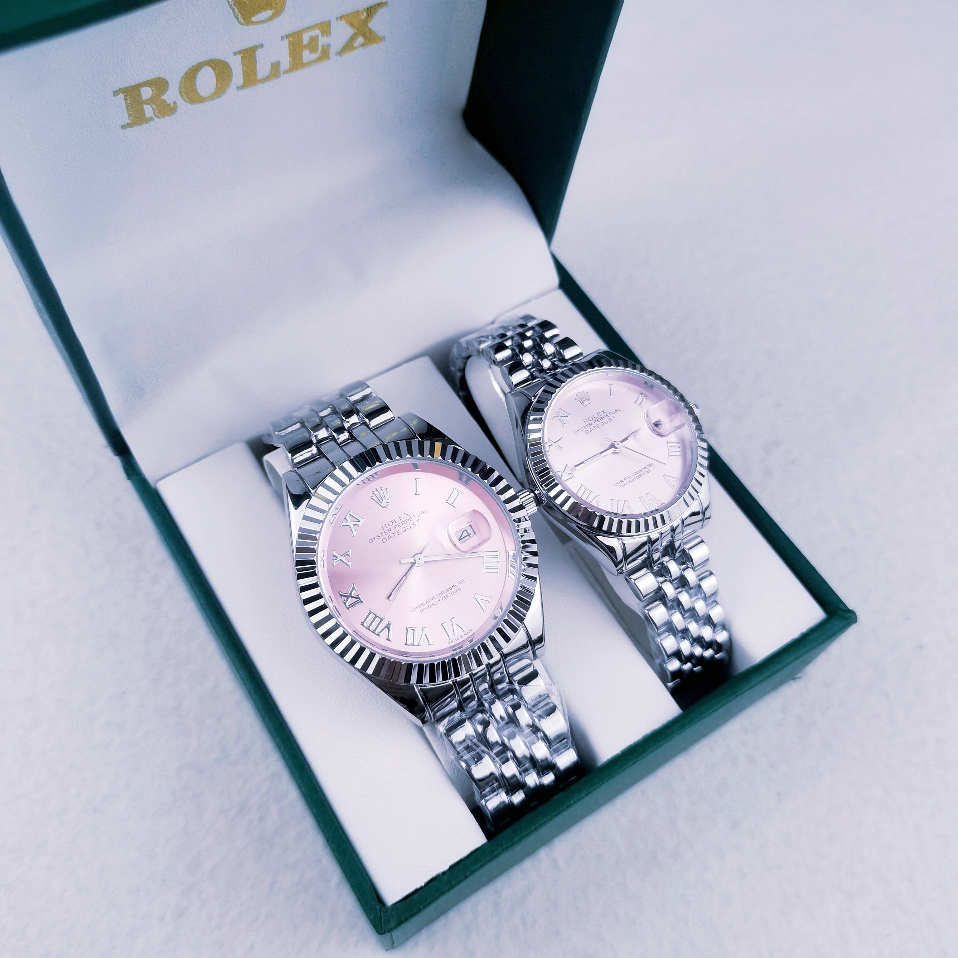 montre inspirée Rolex Oyster Datejust kit complet pour homme et femme