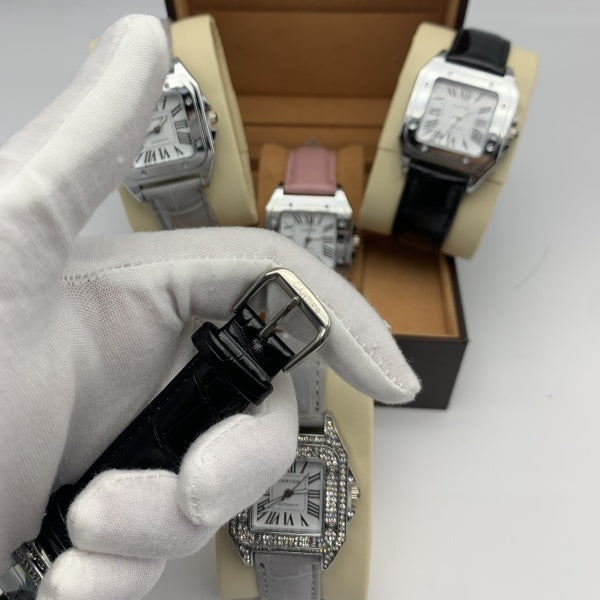 Montre inspirée de la légendaire Cartier Santos