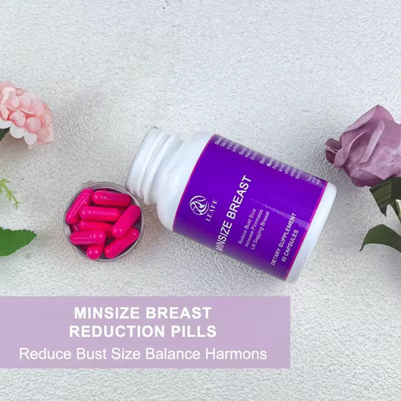 Complément Minsize Breast 60 Capsules – Réduction et Raffermissement Naturel de la Poitrine