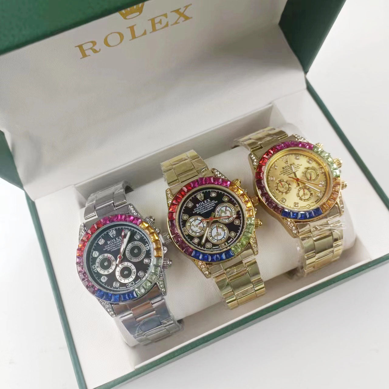 Montre élégante inspirée de l'iconique Rolex Oyster Perpetual Datejust