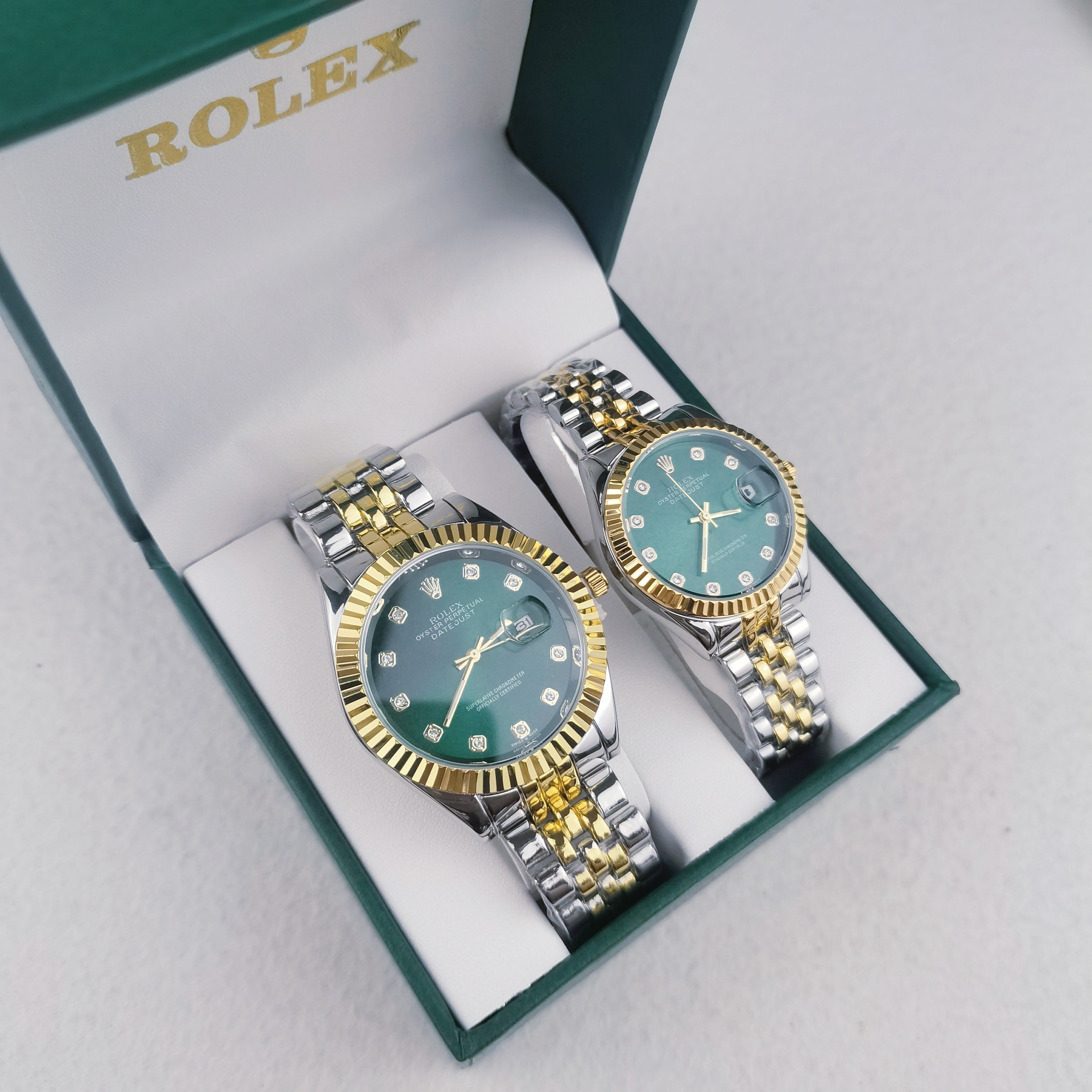 montre inspirée Rolex Oyster Datejust kit complet pour homme et femme