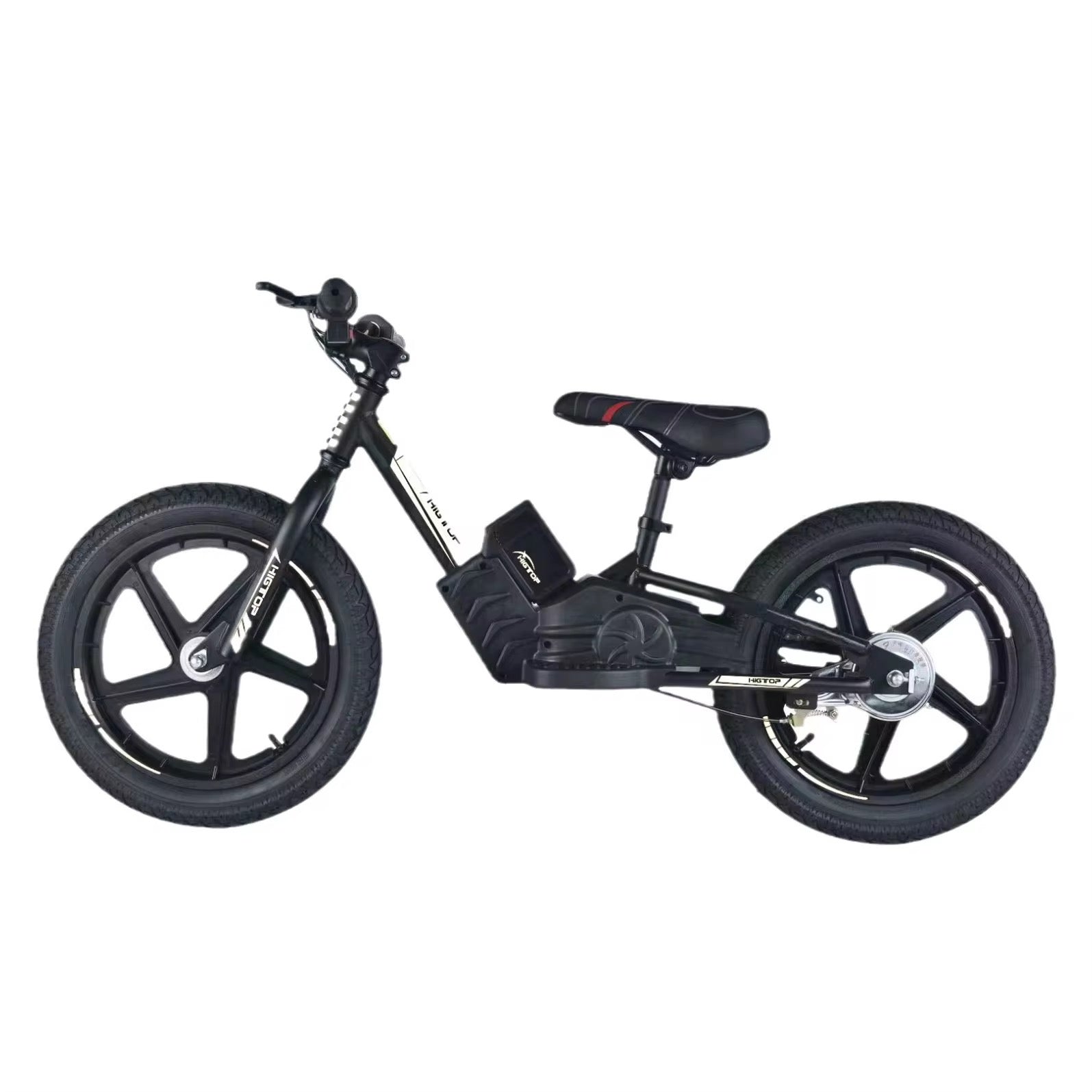 Draisienne Électrique 12/16 Pouces – Vélo d'Équilibre à Batterie sans Pédale pour Apprentissage et Extérieur