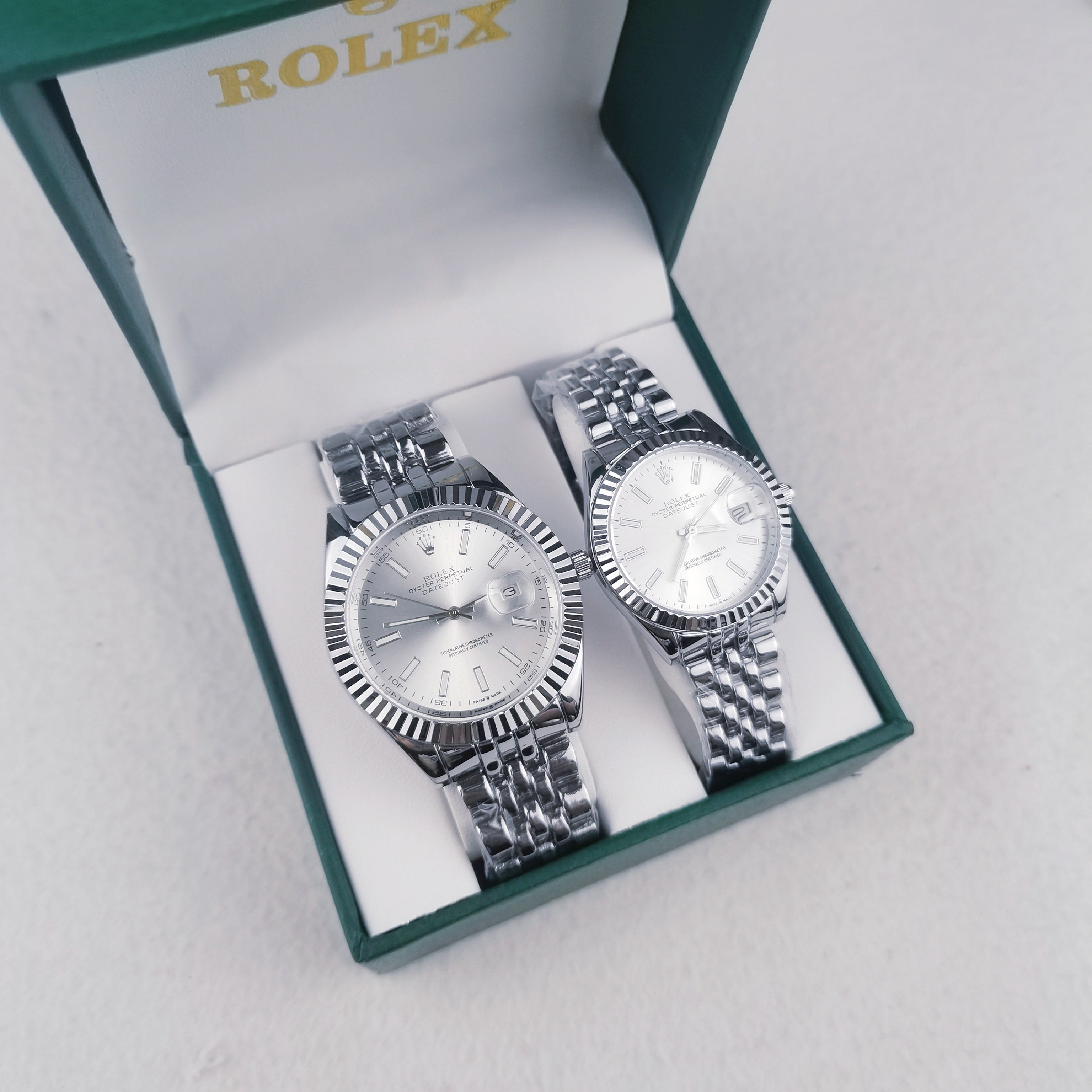 montre inspirée Rolex Oyster Datejust kit complet pour homme et femme
