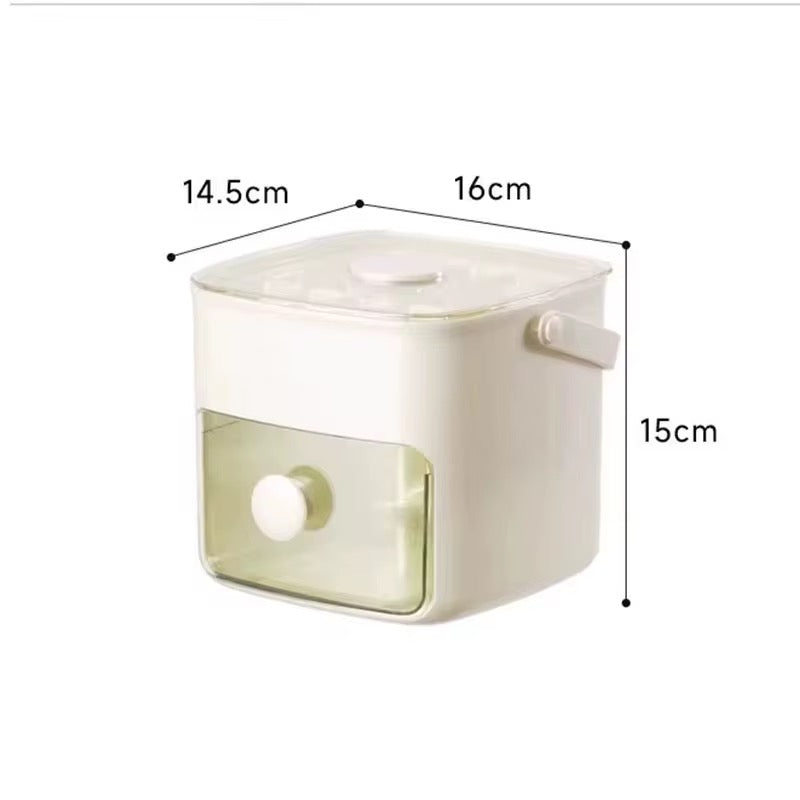 Machine à Glaçons Manuelle avec Réservoir – Idéal pour Cocktails, Jus et Boissons Fraîches