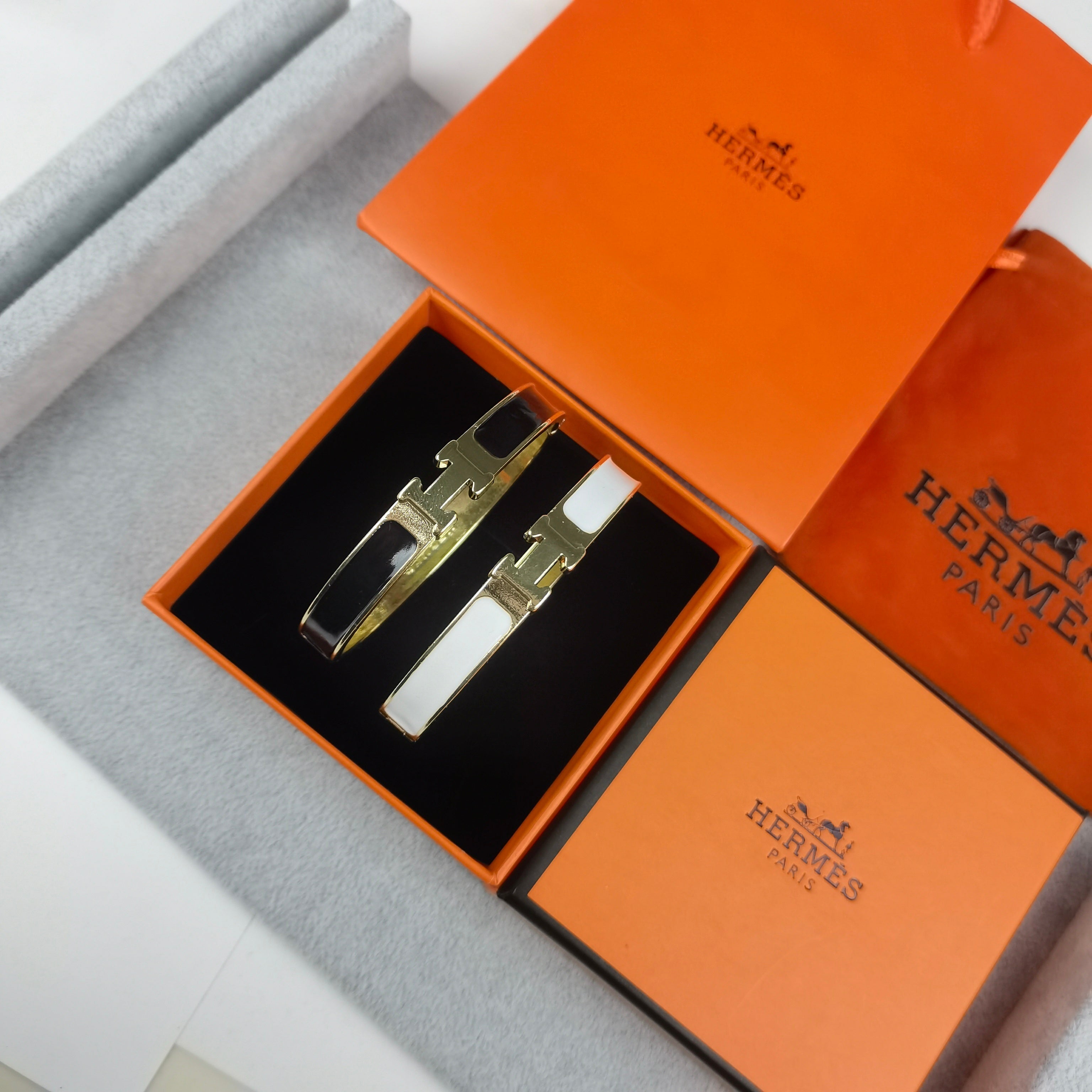 Bracelet Inspiré de la Clic H d'Hermès