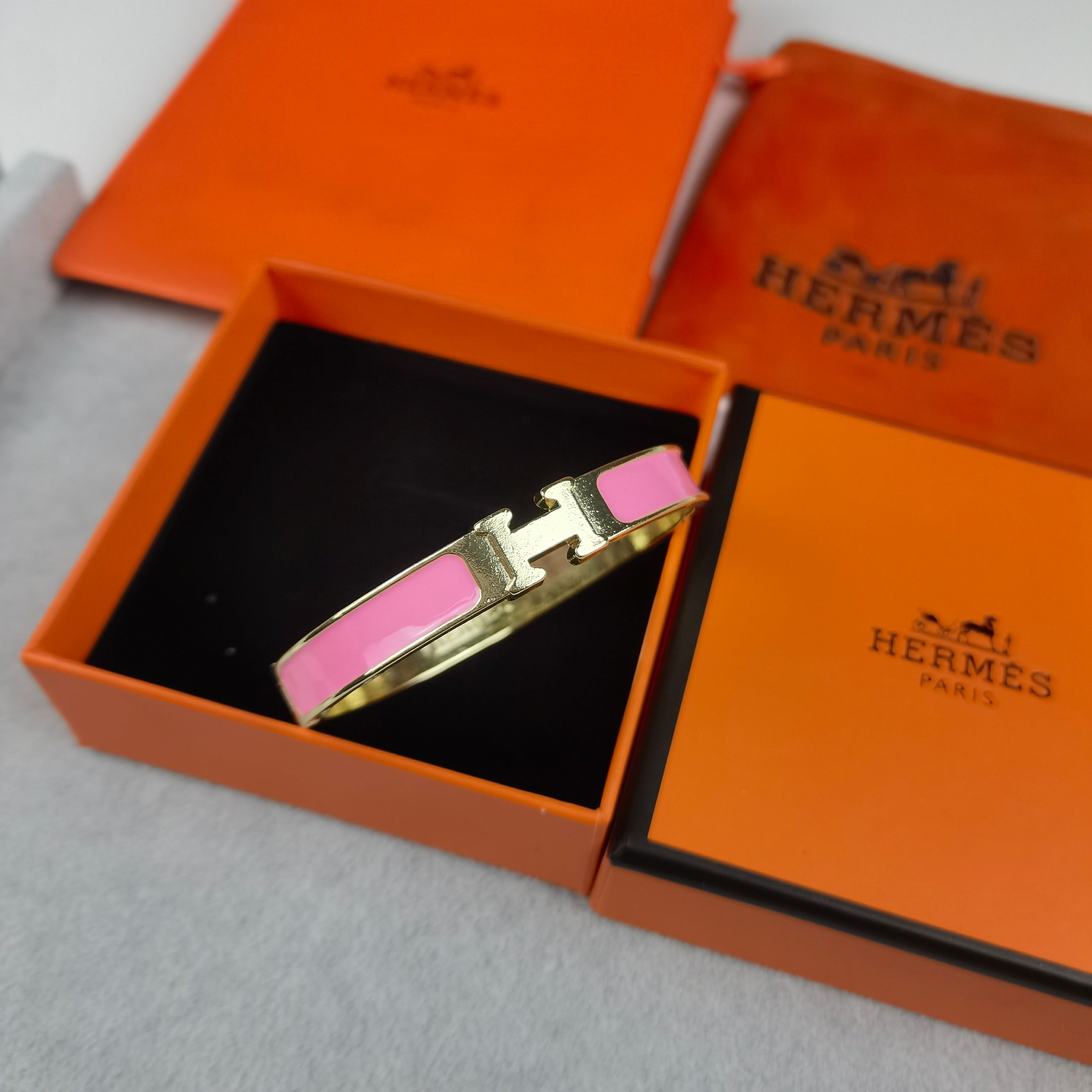 Bracelet Inspiré de la Clic H d'Hermès