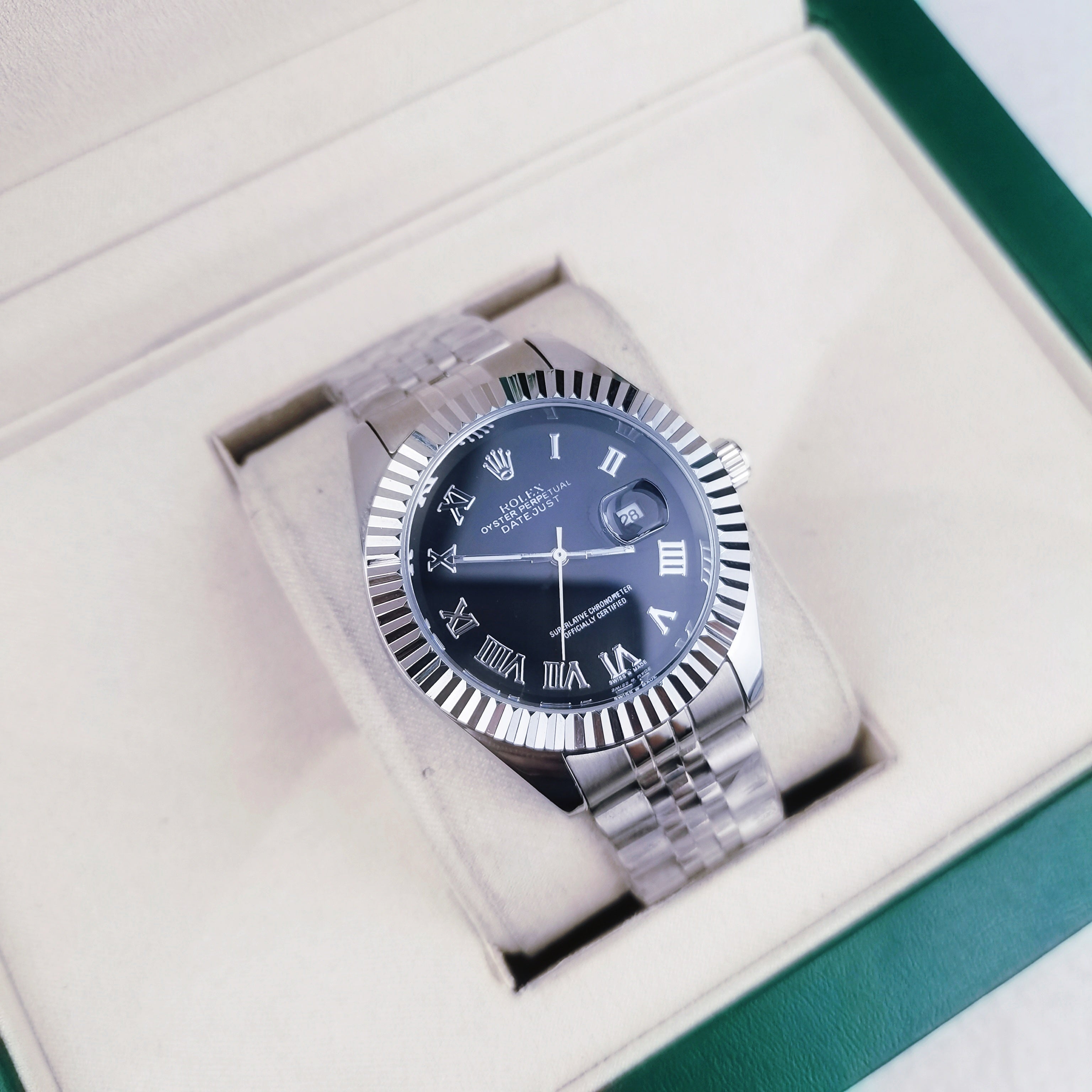 Montre inspirée de la Rolex Oyster Perpetual Datejust