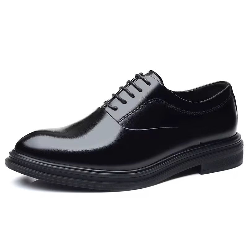 Souliers Homme Mariage et Business – Cuir PU Brillant et Respirant