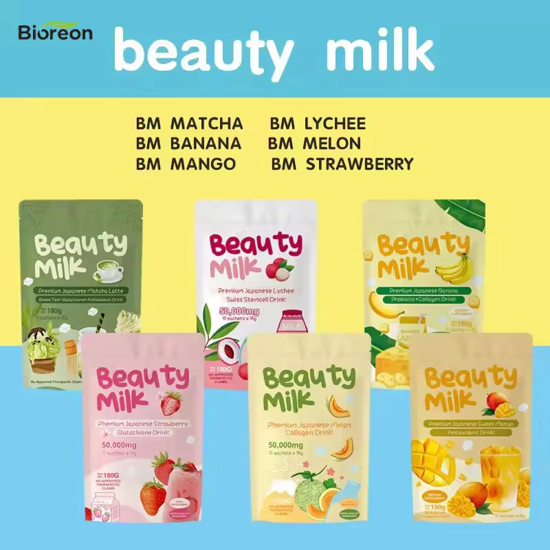 Lait de Beauté au Collagène et Melon Japonais – Éclat & Minceur