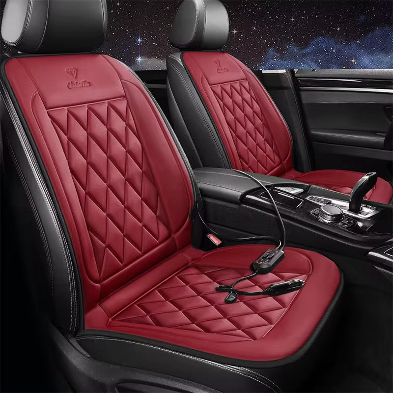 Housse de Siège Auto Intégrale en Cuir Premium - Protection de Siège de Voiture Toutes Saisons