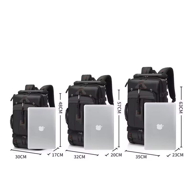 Sac à Dos de Voyage Multi-Compartiments avec Compartiment Chaussures