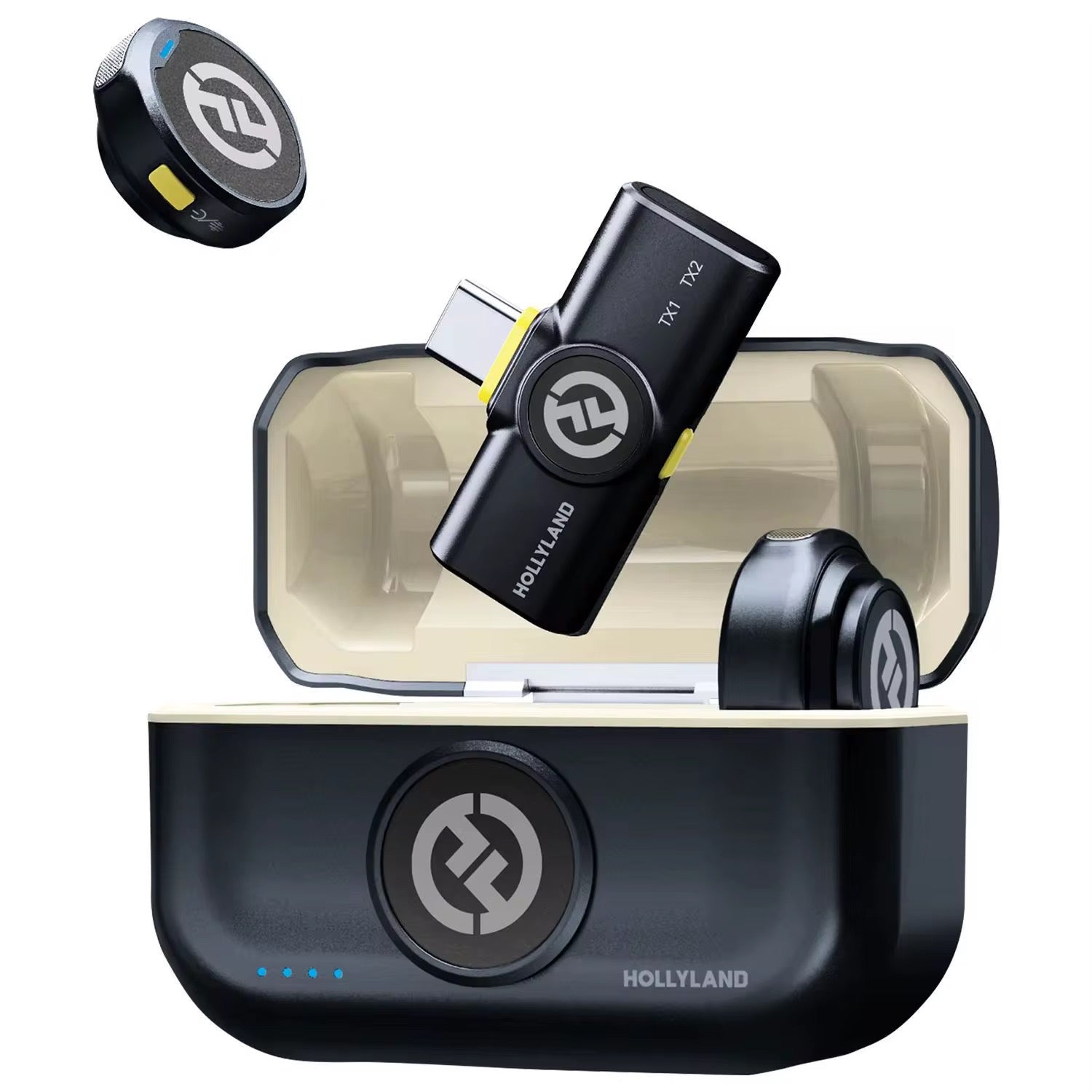 Pack Micro Sans Fil Hollyland Lark M2 pour Smartphone & Caméra