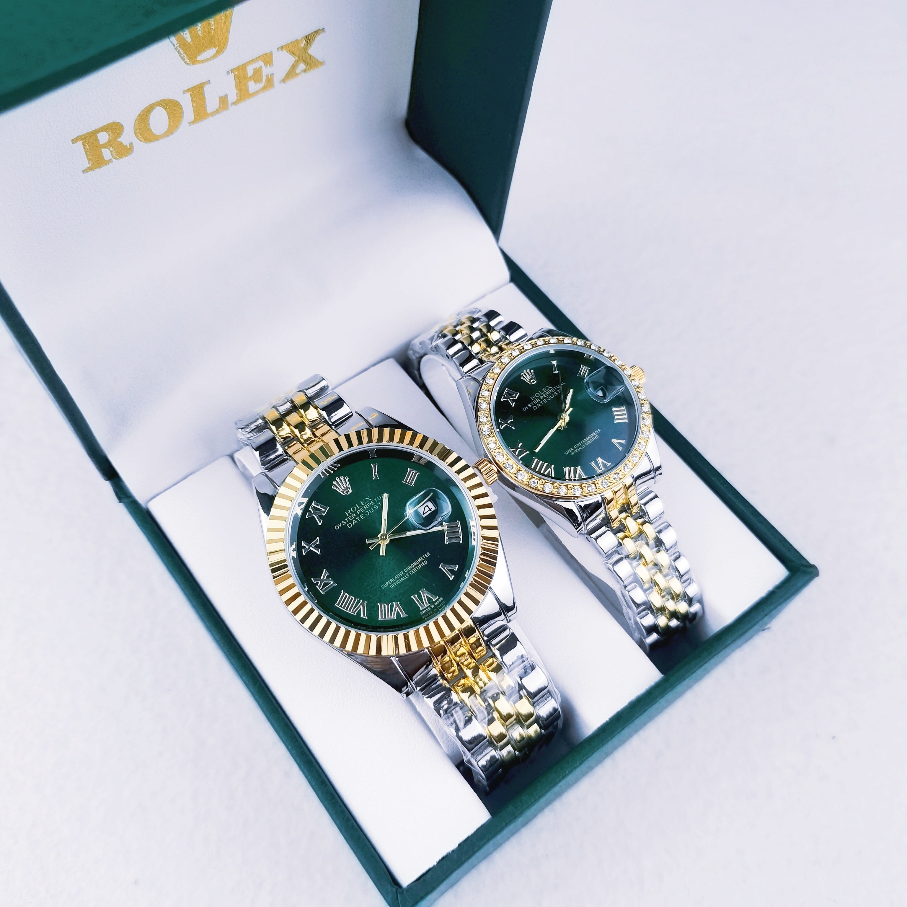 montre inspirée Rolex Oyster Datejust kit complet pour homme et femme