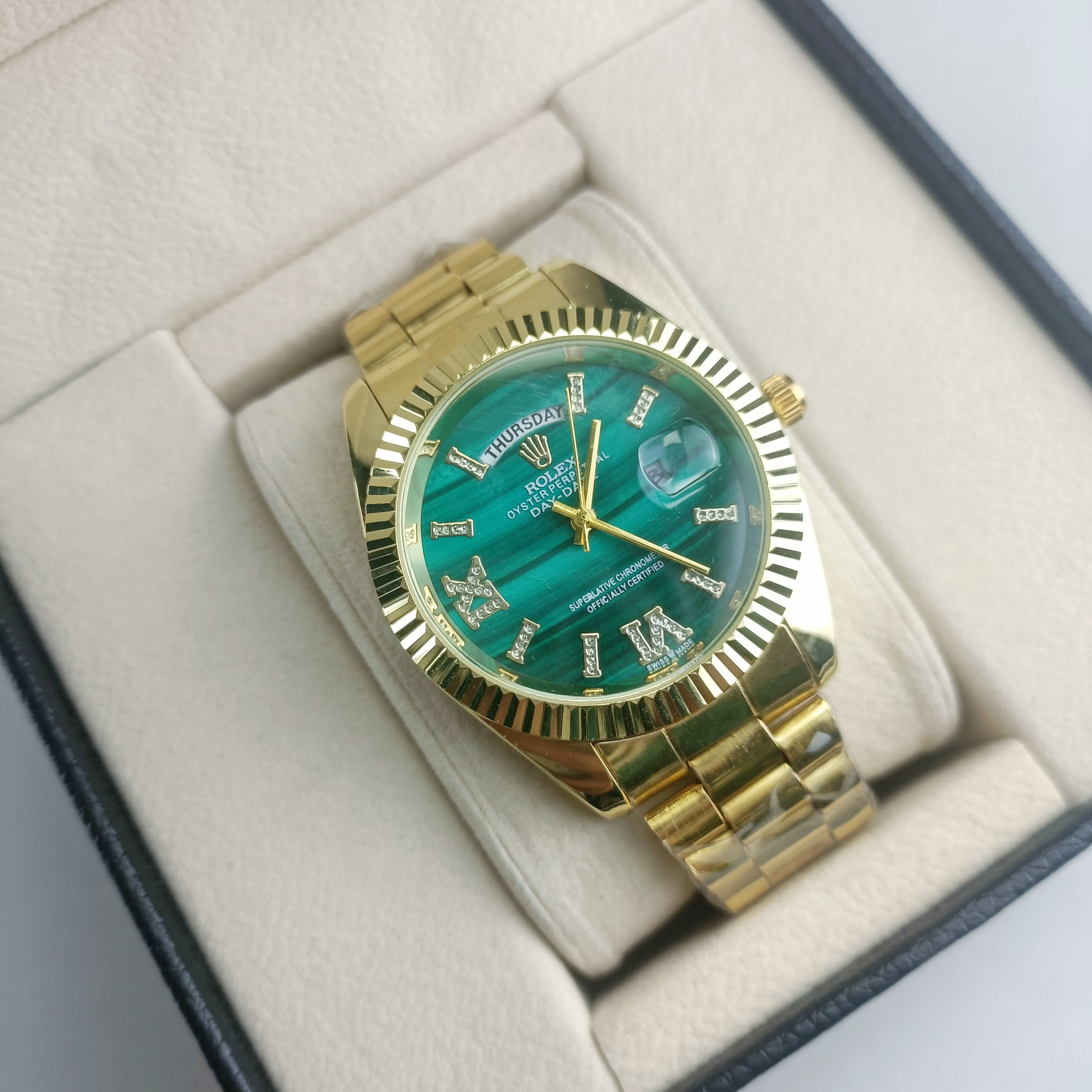 Montre inspirée de la légendaire Rolex Day-Date