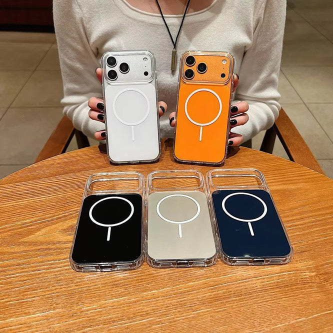 Coque iPhone Transparente en TPU Antichoc – Compatible Charge MagSafe