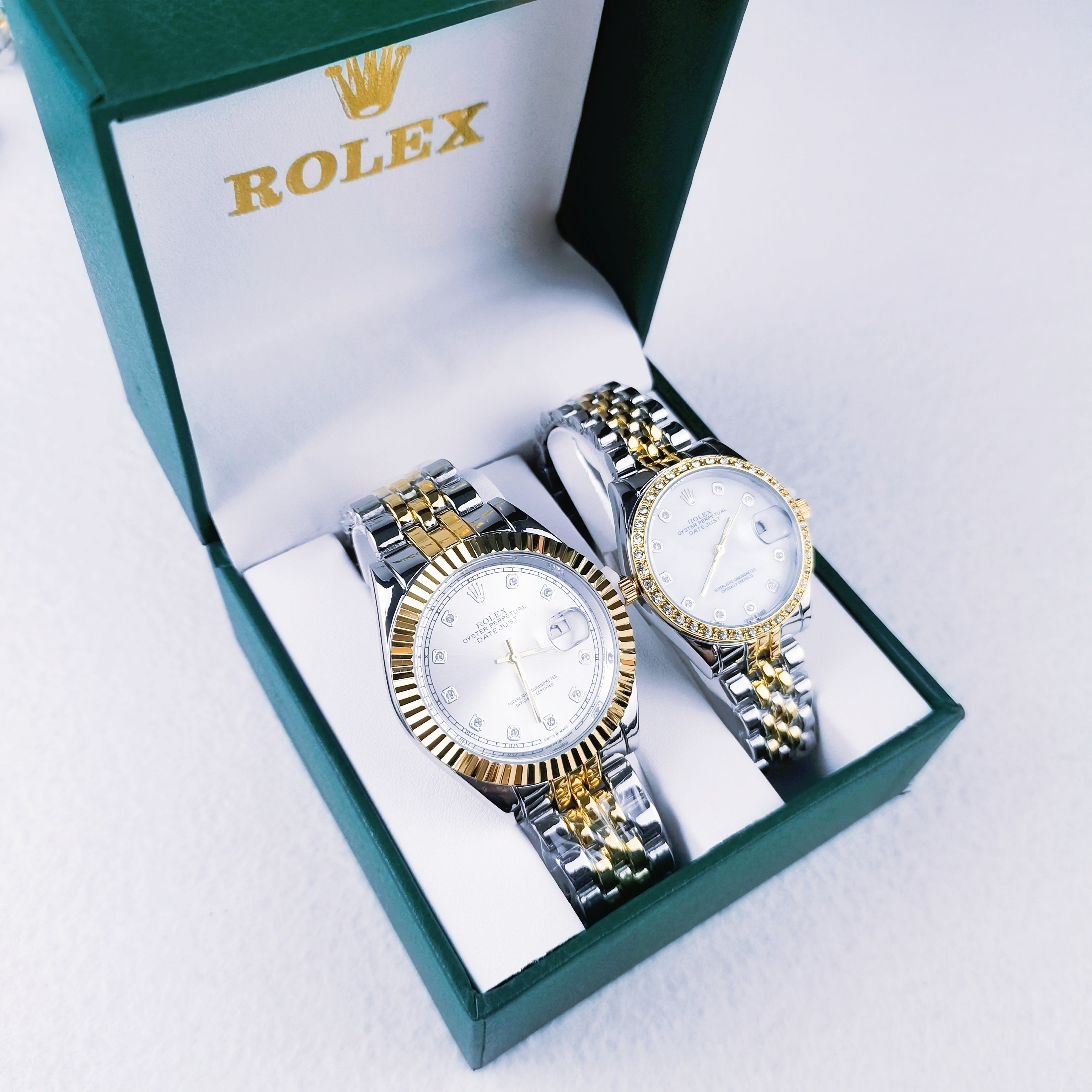 montre inspirée Rolex Oyster Datejust kit complet pour homme et femme
