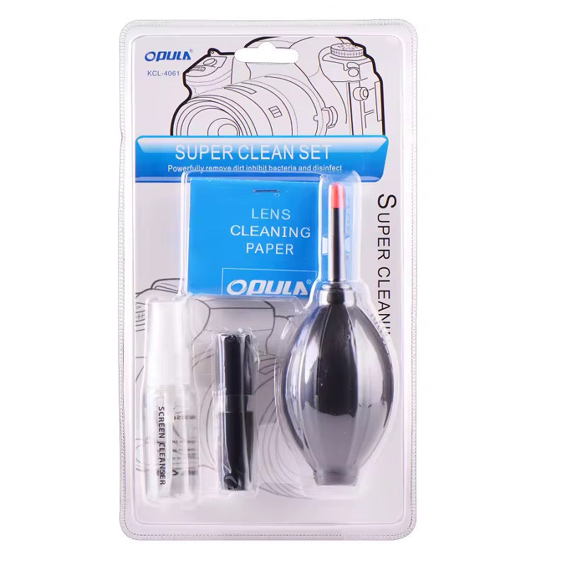 Pack de Nettoyage Expert 6-en-1 – Kit Professionnel pour Écrans, Objectifs et Appareils Photo