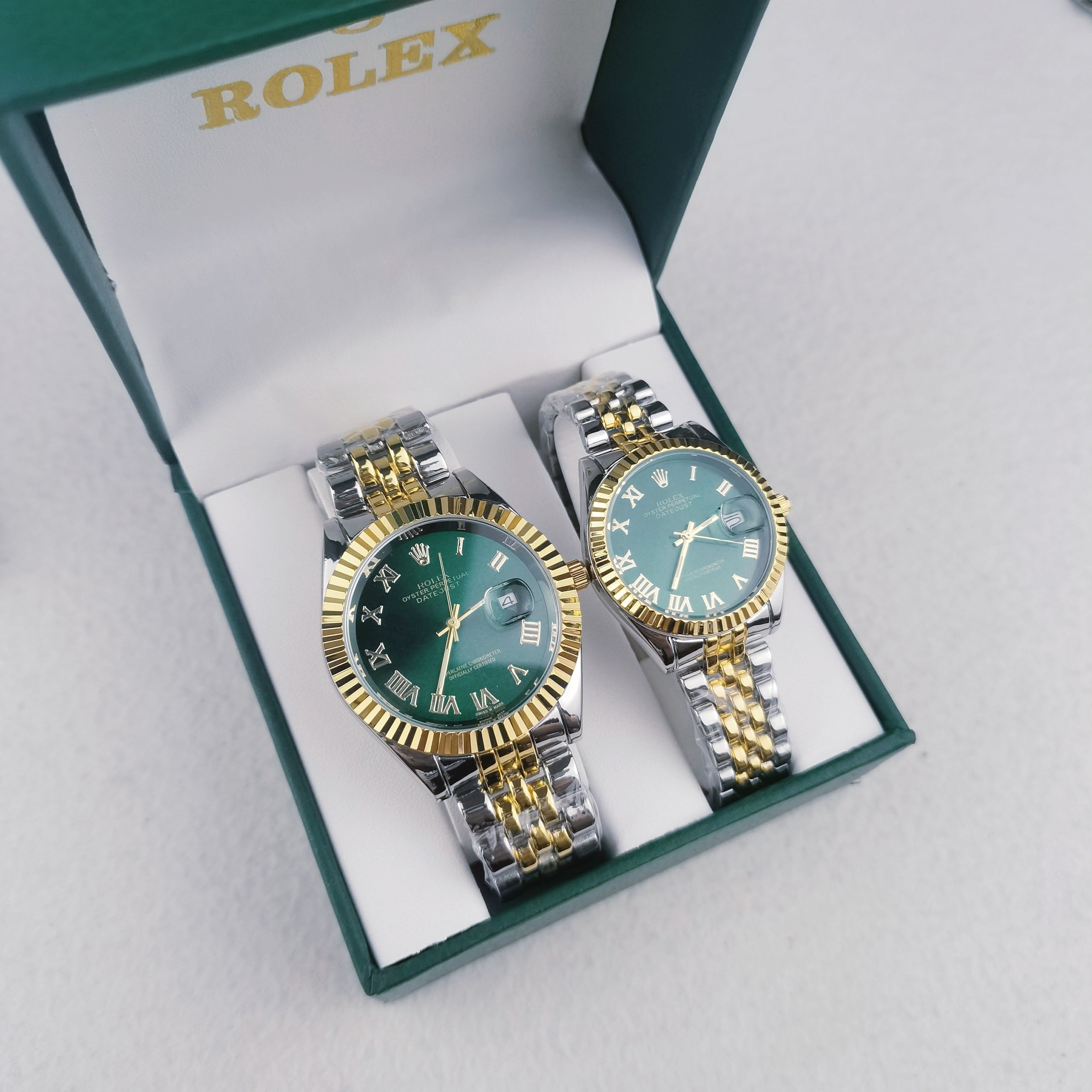 montre inspirée Rolex Oyster Datejust kit complet pour homme et femme
