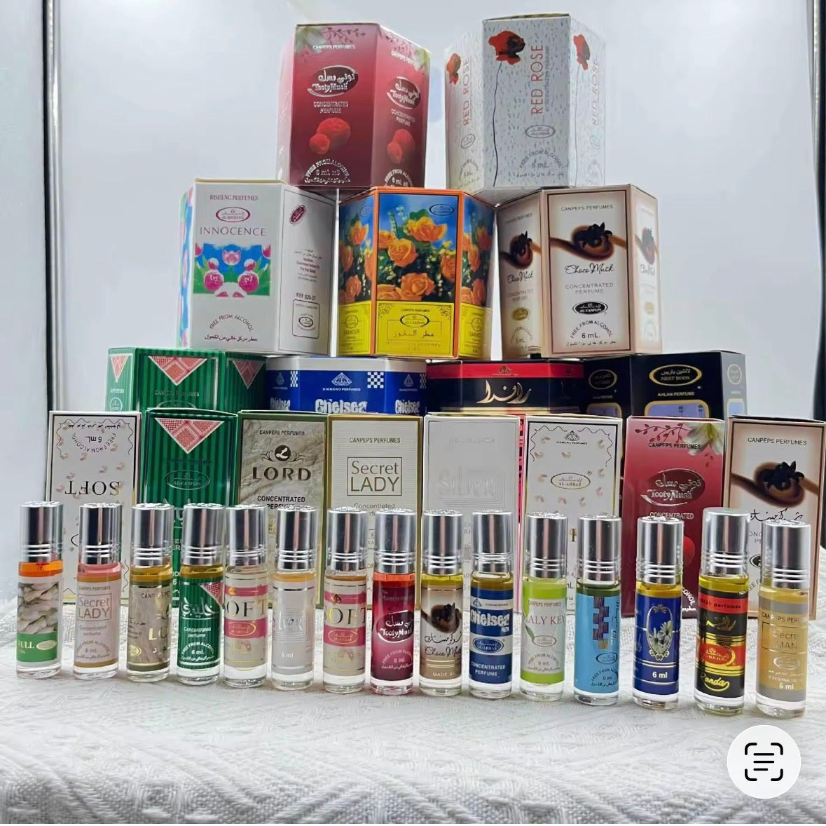 Collection Royale d'Huile de Parfum – Roll-on 6ml Sans Alcool