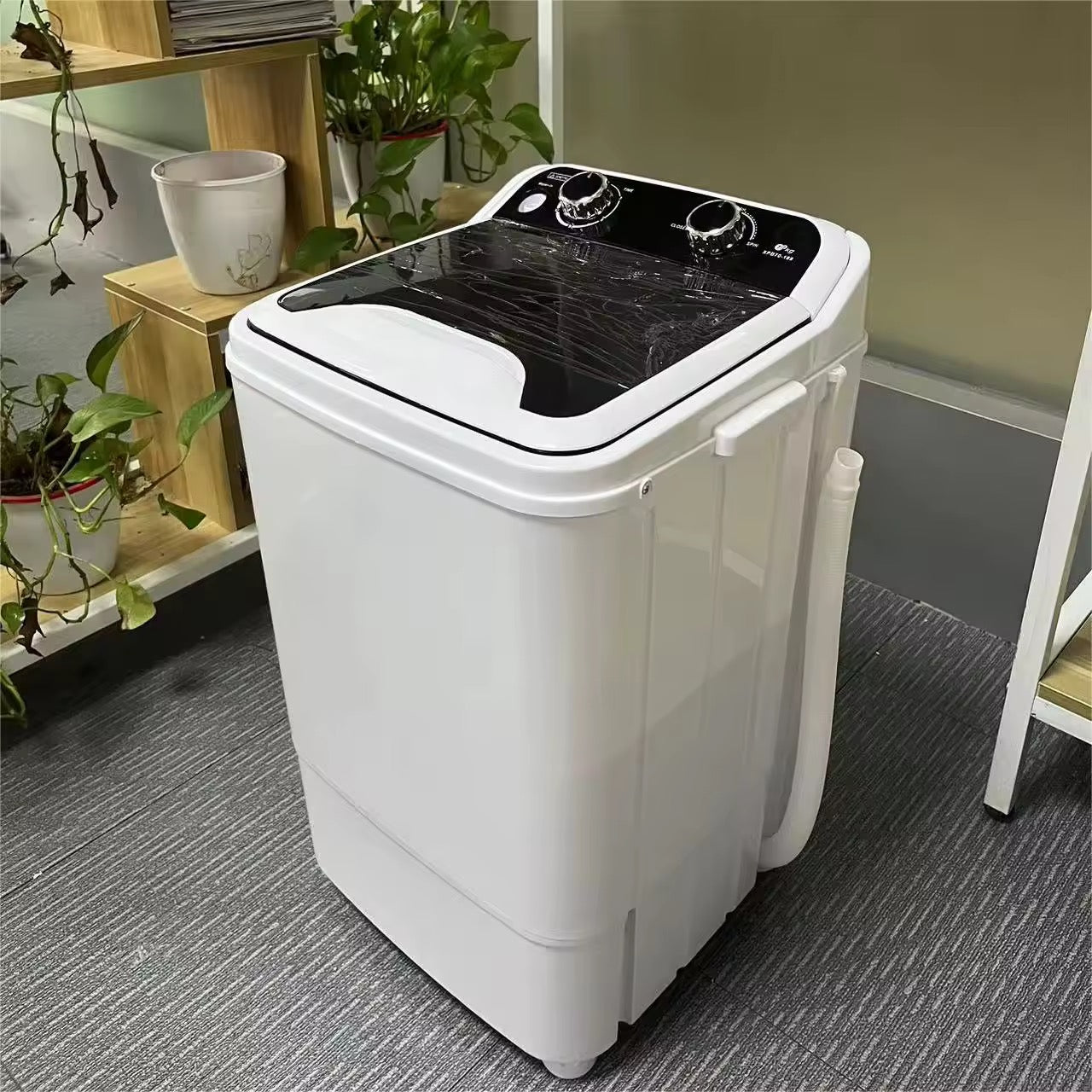 Machine à Laver Semi-Automatique 7kg – Lavage & Essorage pour Petits Espaces