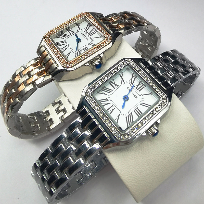 Montre inspirée de la légendaire Cartier Santos