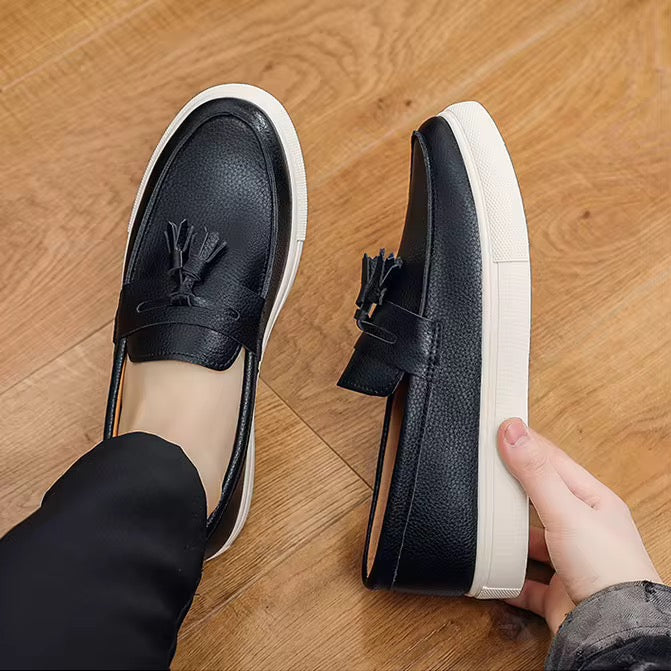 Mocassins "Riviera" à Pampilles – Confort Urbain & Cuir Souple