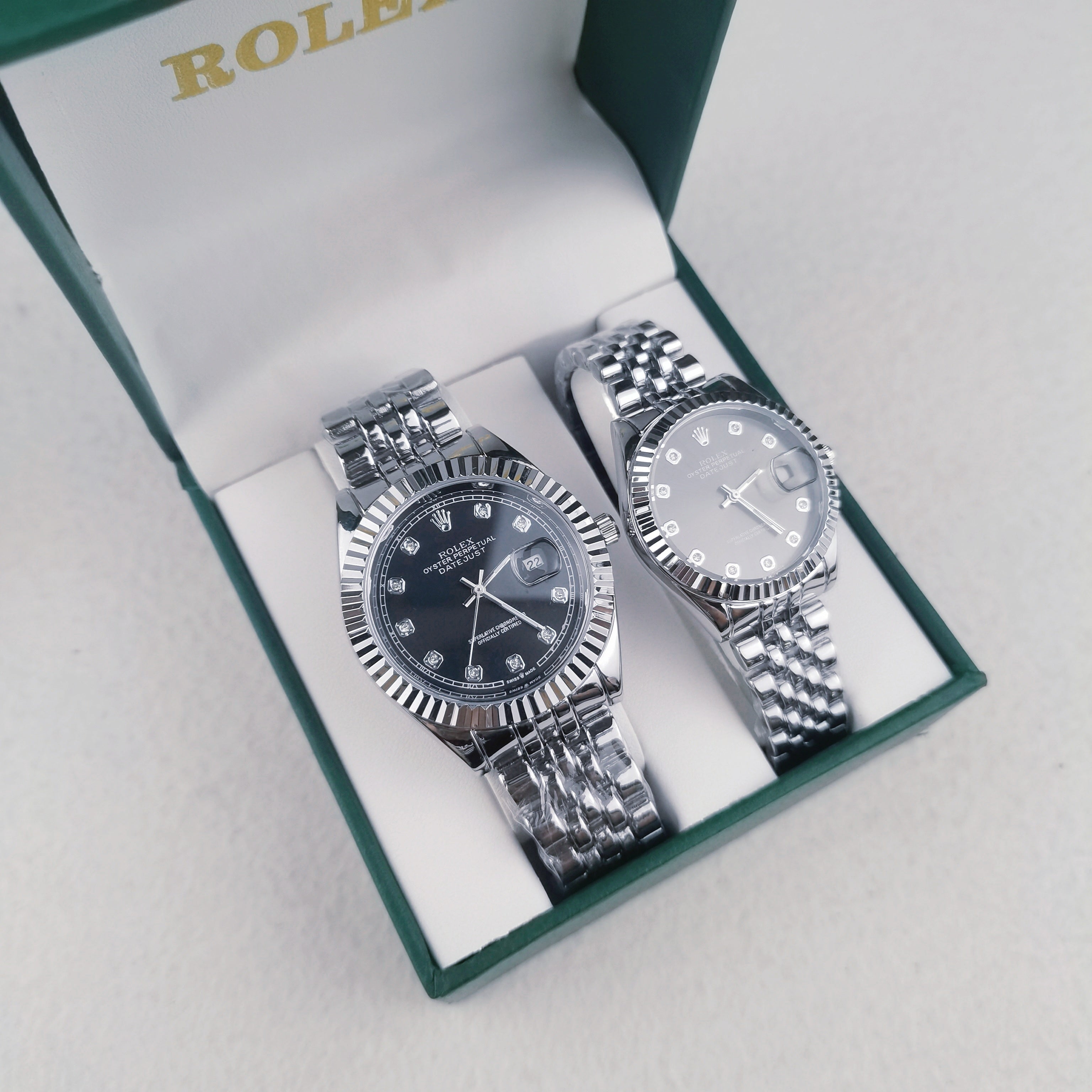 montre inspirée Rolex Oyster Datejust kit complet pour homme et femme
