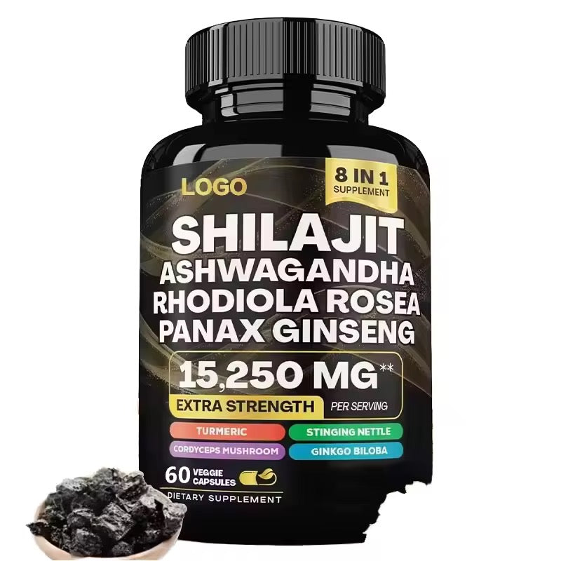 Shilajit 8-en-1 Haute Performance - 15 250 mg