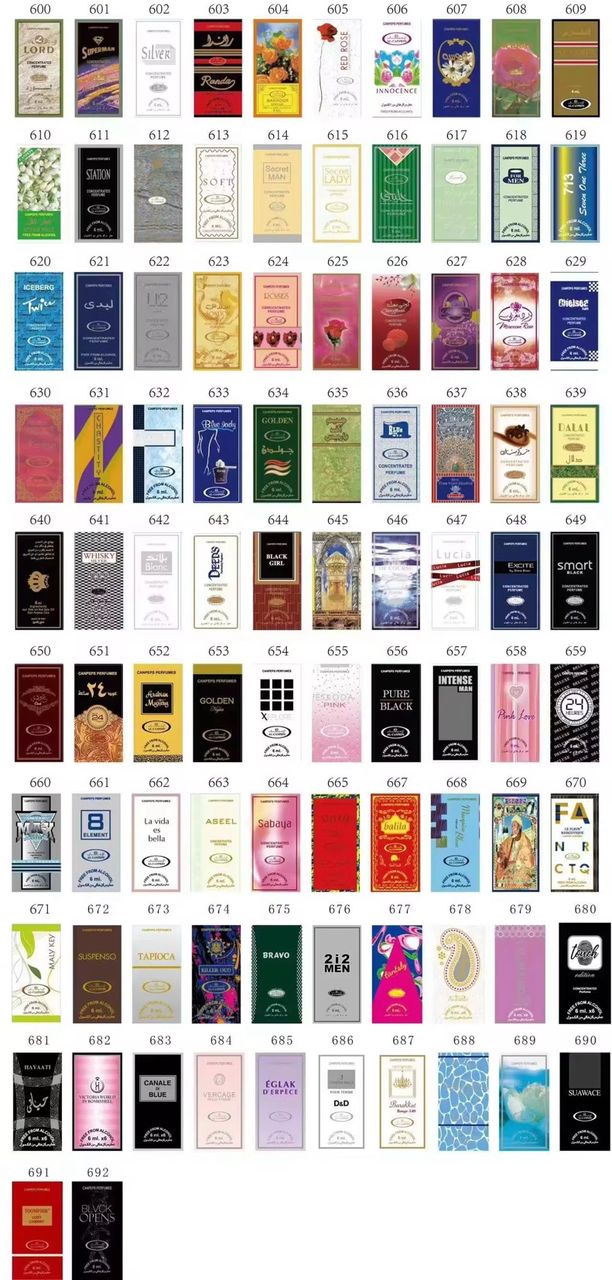 Collection Royale d'Huile de Parfum – Roll-on 6ml Sans Alcool