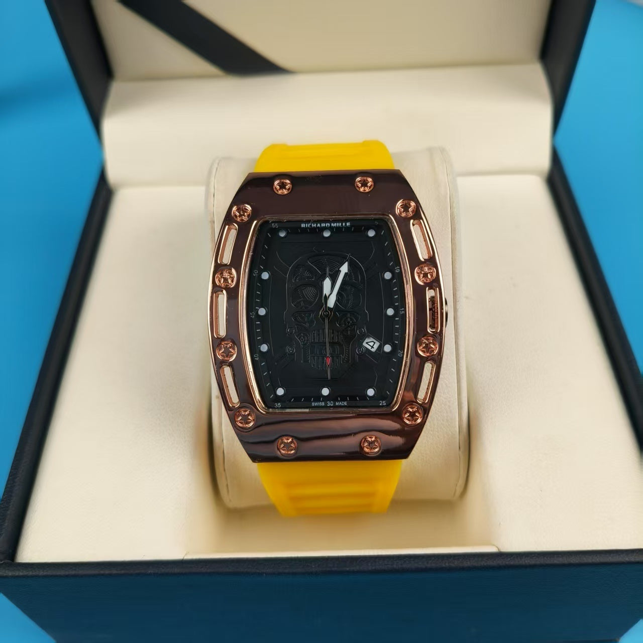 Montre Inspirée de la Richard Mille Design Crâne Séries RM 052 et RM 66