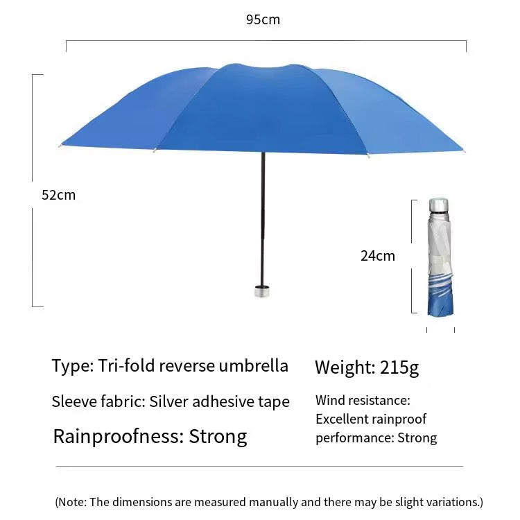 Parapluie pliable et rétractable