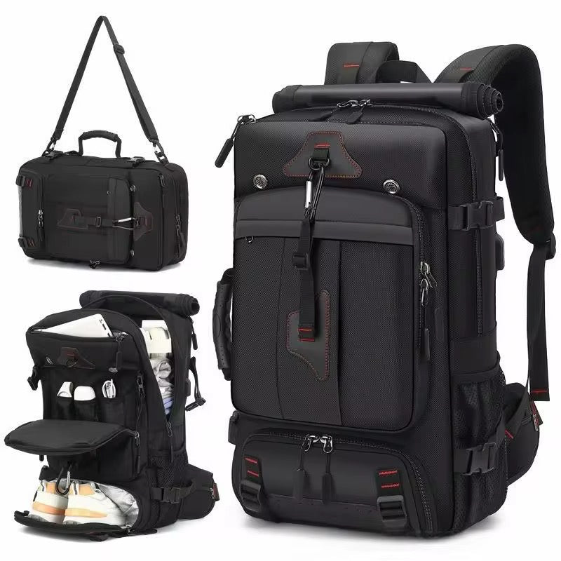 Sac à Dos de Voyage Multi-Compartiments avec Compartiment Chaussures