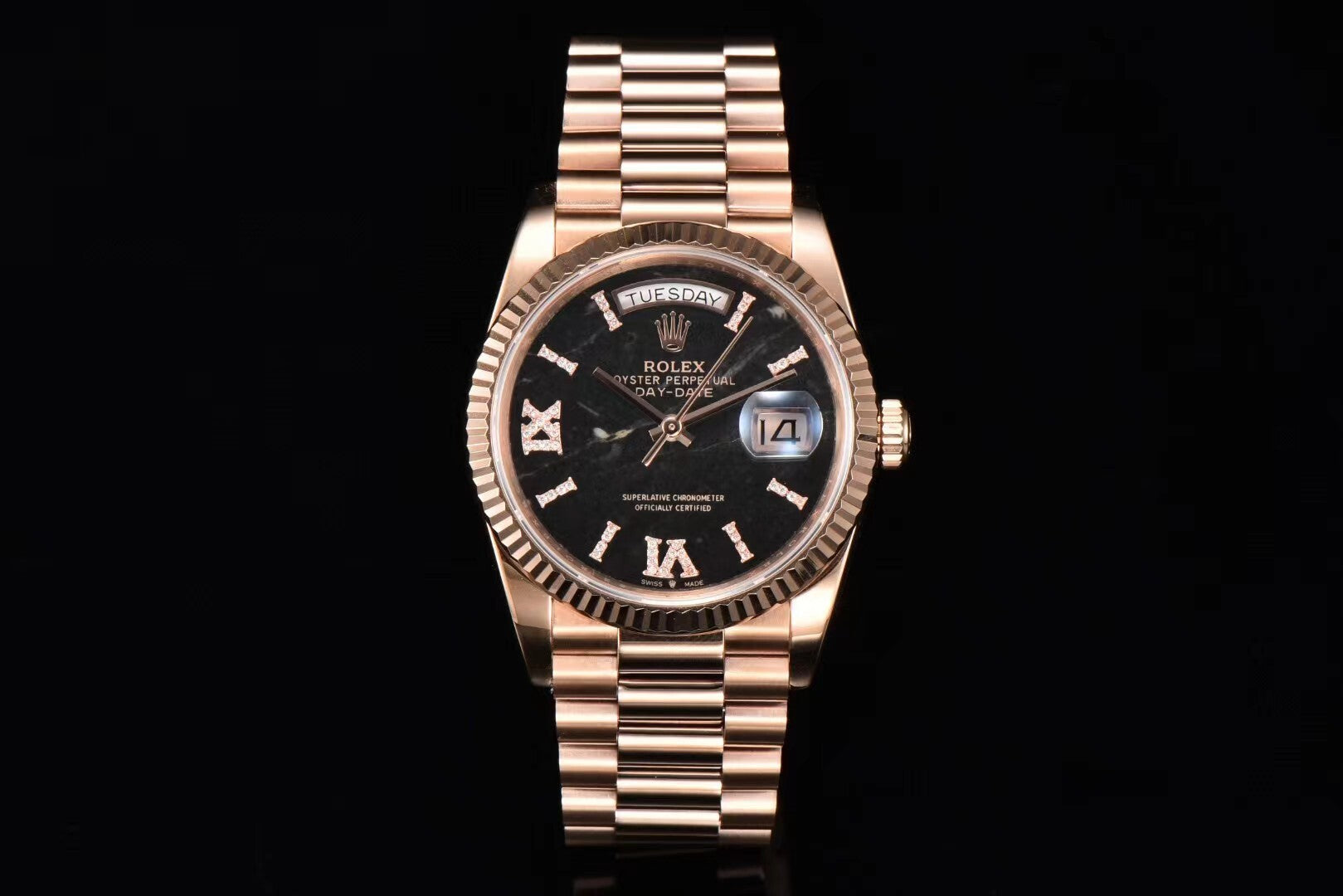 Montre inspirée de la légendaire Rolex Day-Date