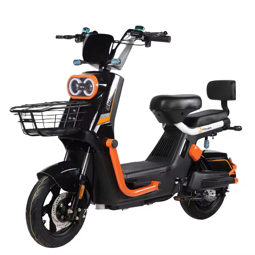 Scooter Électrique Urbain 500W – Mobilité Intelligente & Confort Biplace (48V 20Ah)