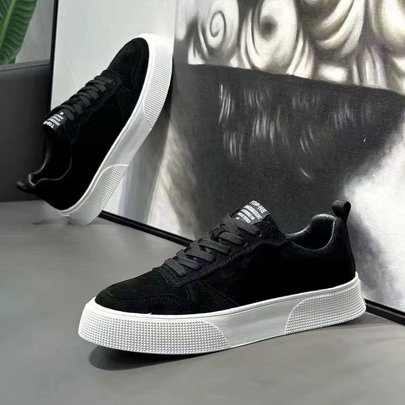Baskets Homme en Daim – Chaussures de Planche Souples et Décontractées