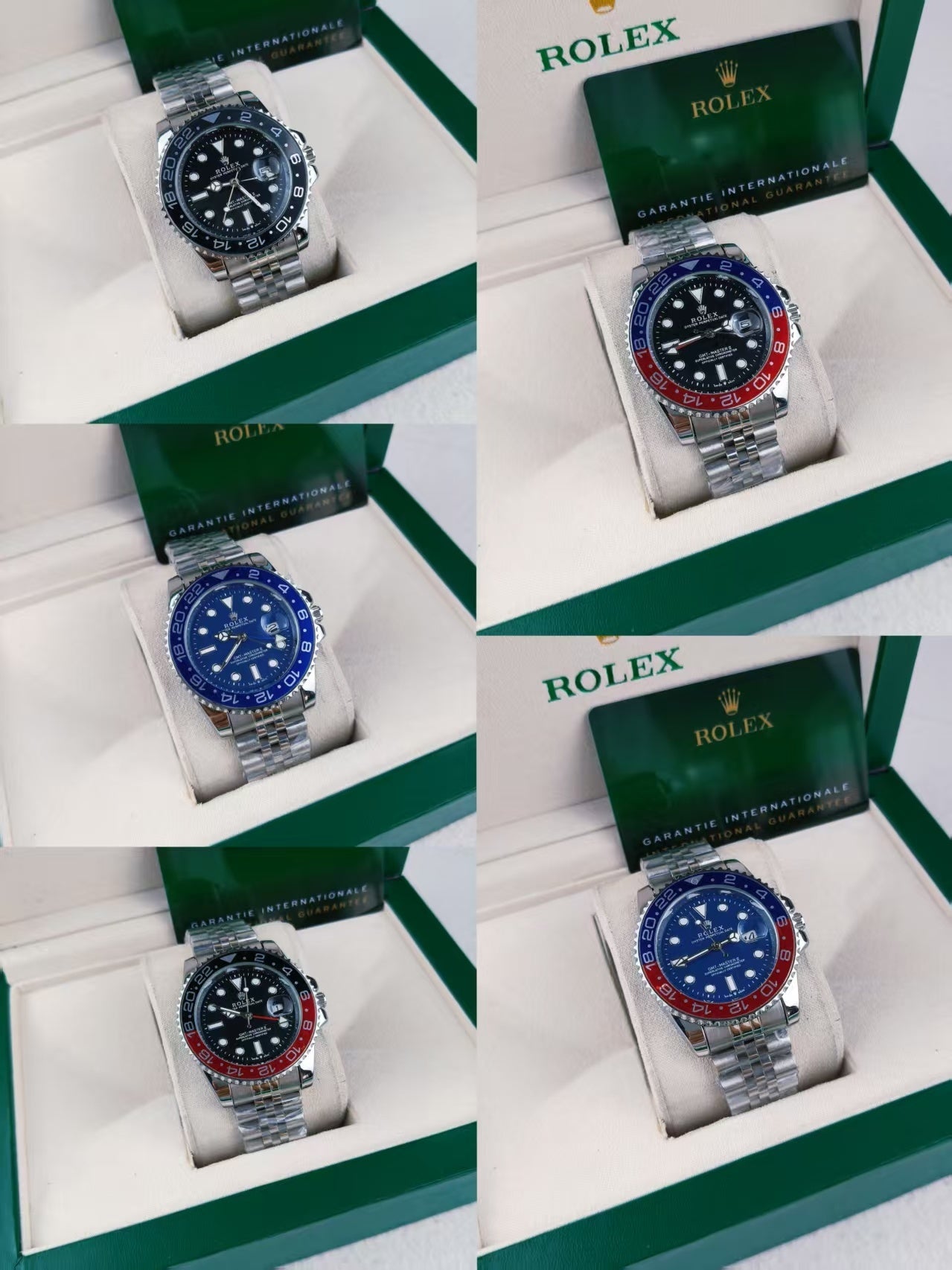 Montre inspirée de la Rolex GMT-Master II