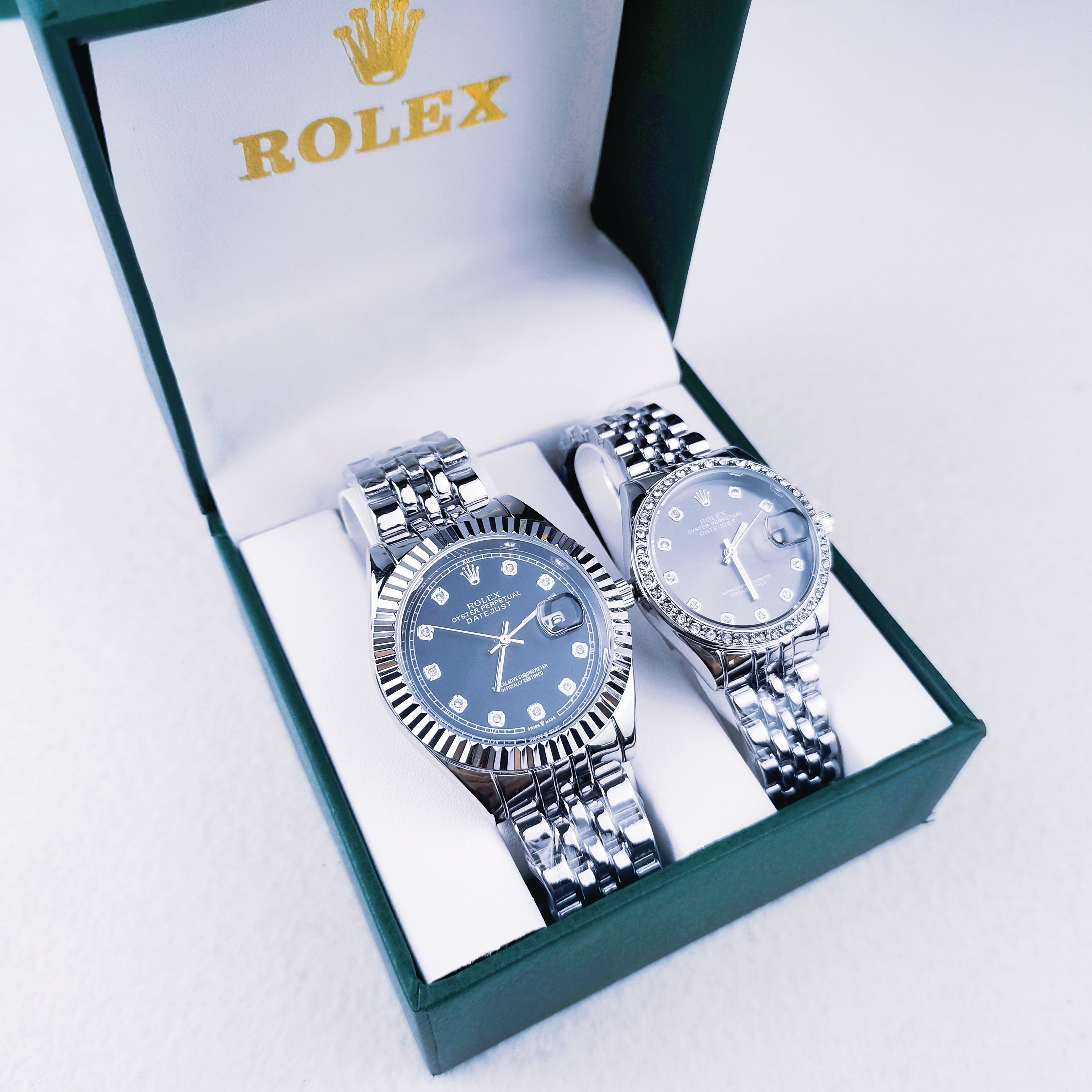 montre inspirée Rolex Oyster Datejust kit complet pour homme et femme
